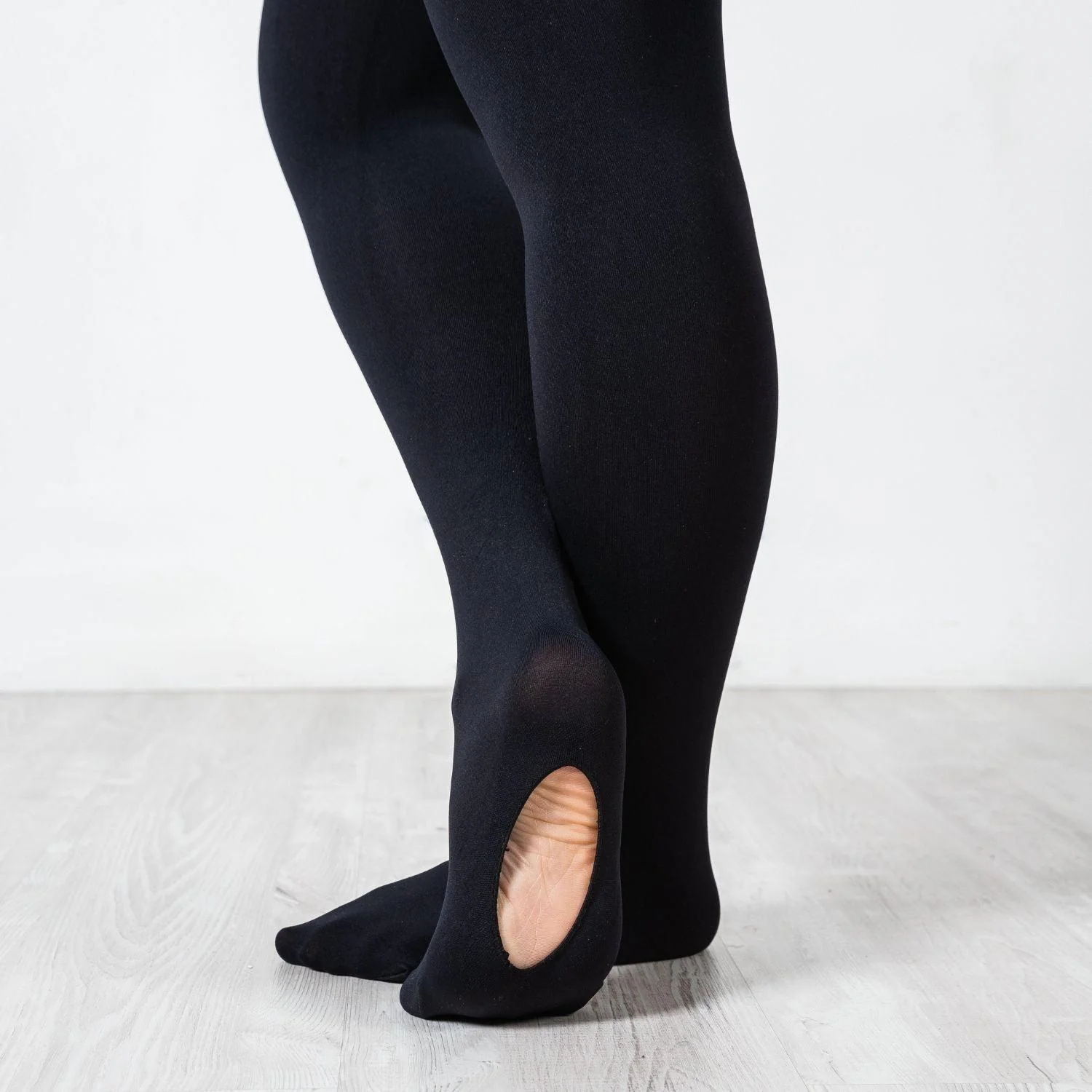 Convertible Dance Tights - Black - Zenithce
