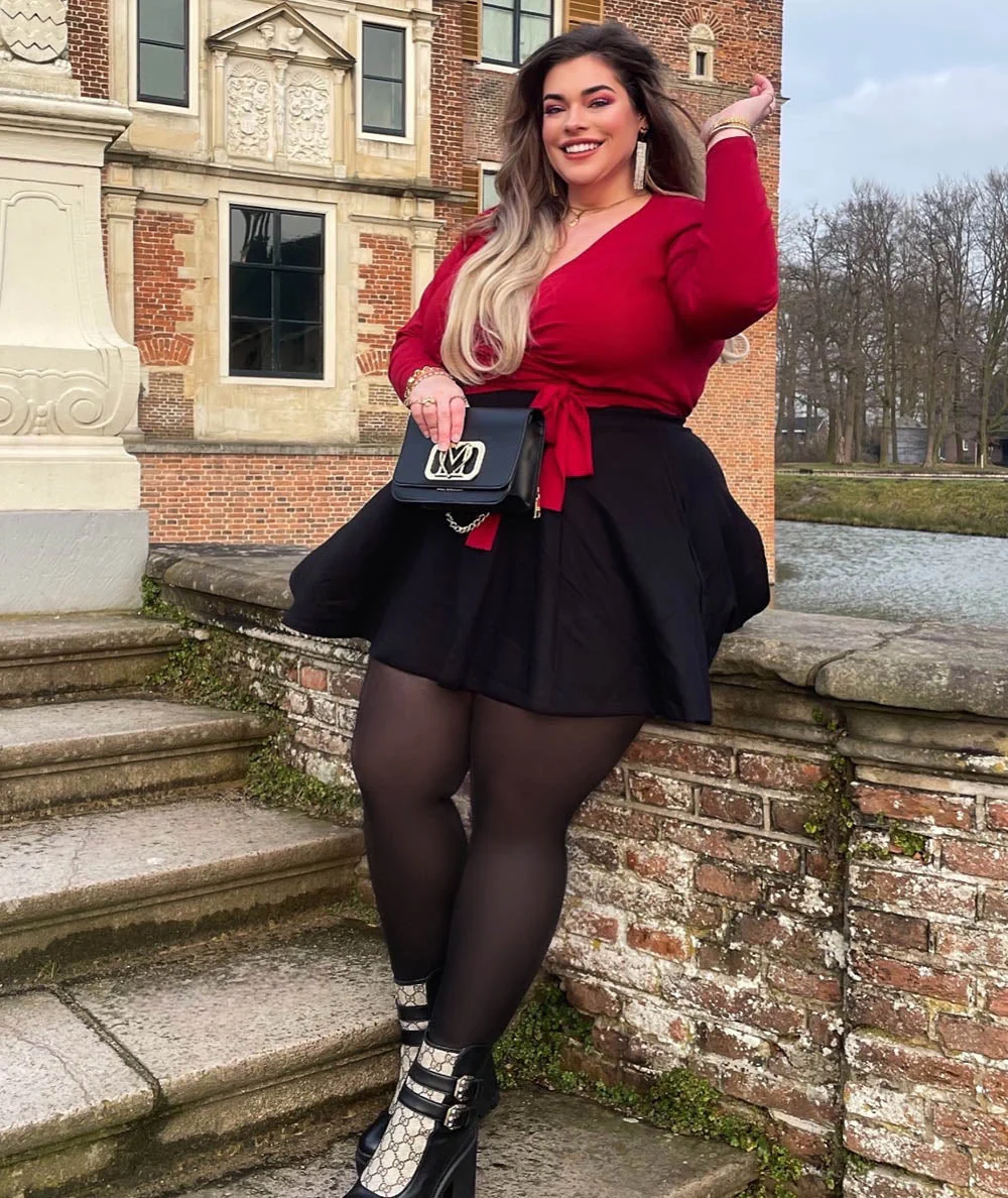 Mini-Flare Skirt - Black (V2) - Zenithce