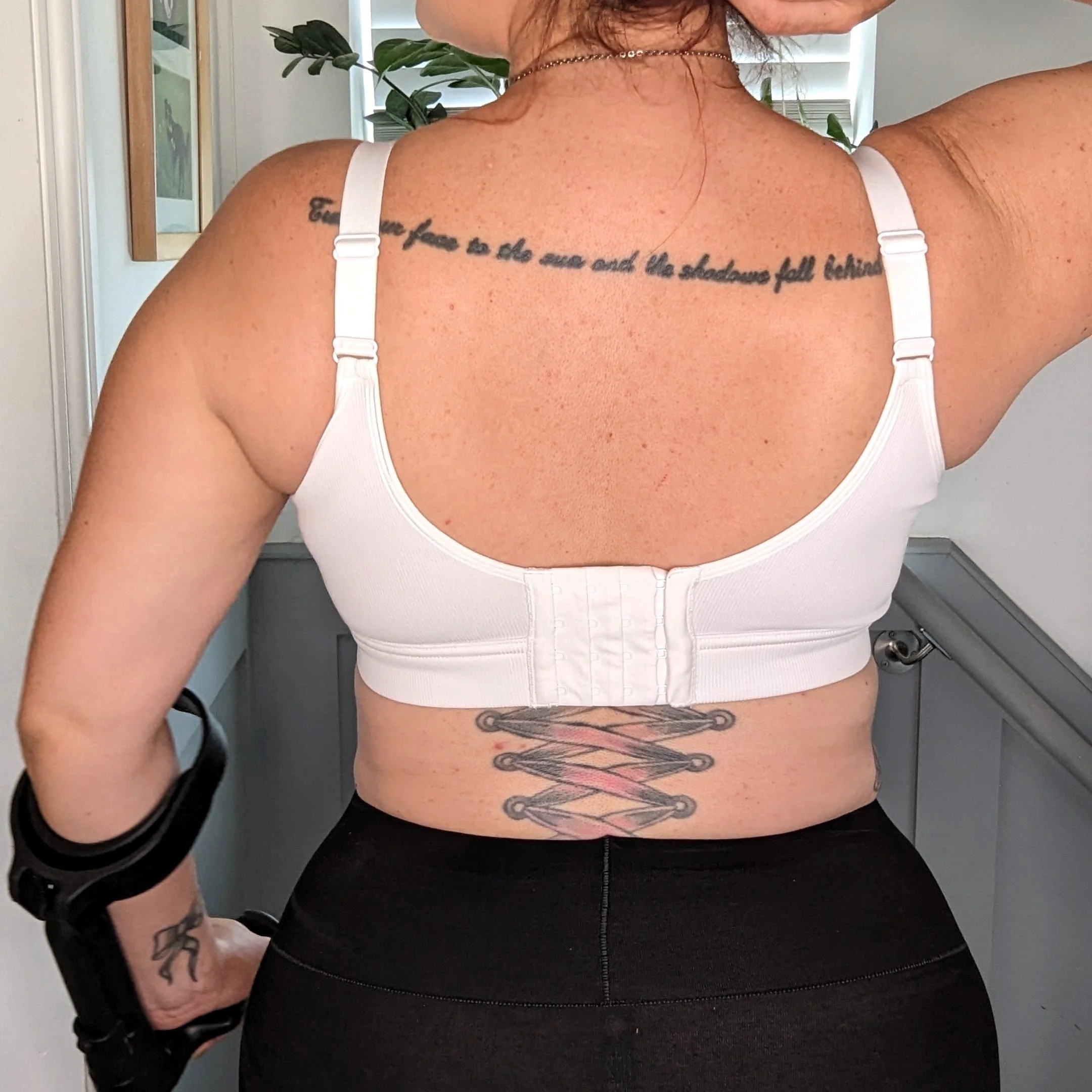 Everyday Ribbed Bra - White - Zenithce