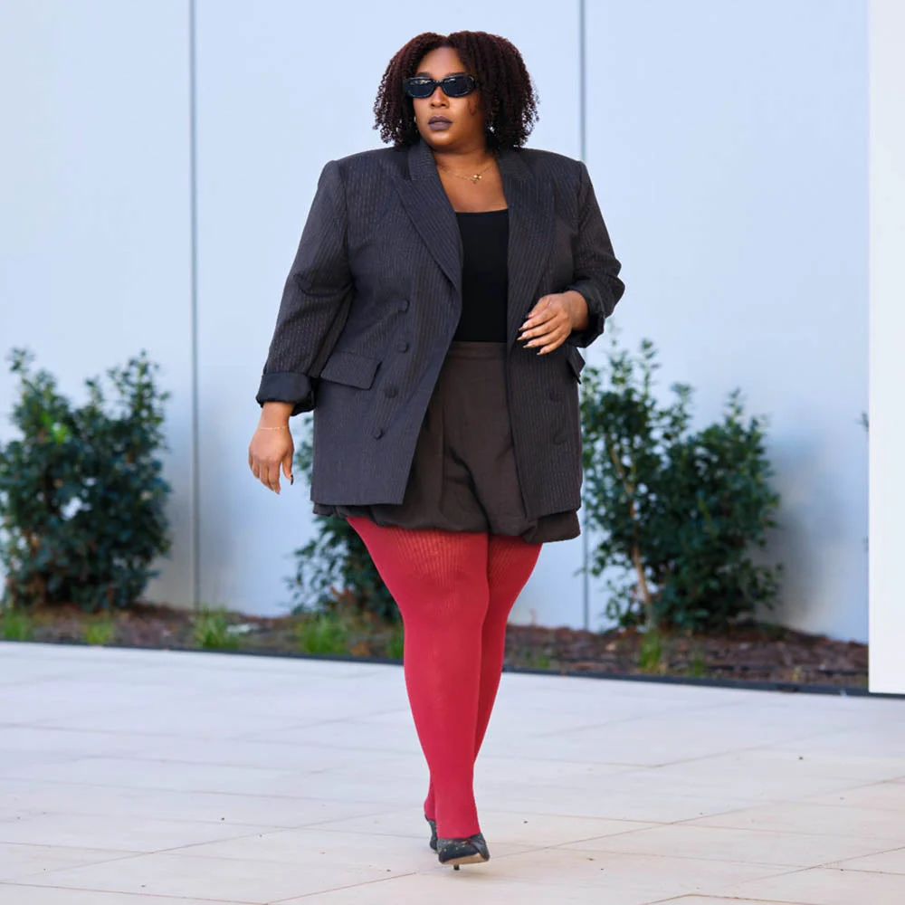 Ionic Ribbed Tights - Pirouette - Zenithce