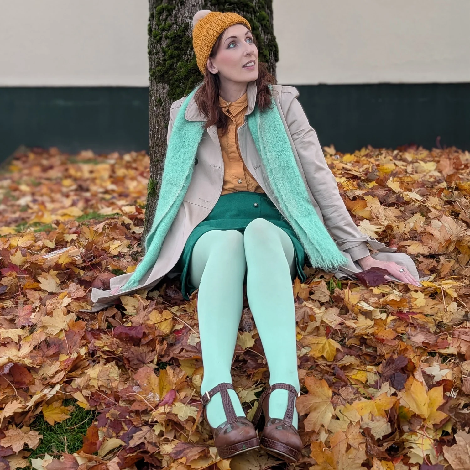 120 Denier Tights - Chalcedony - Zenithce