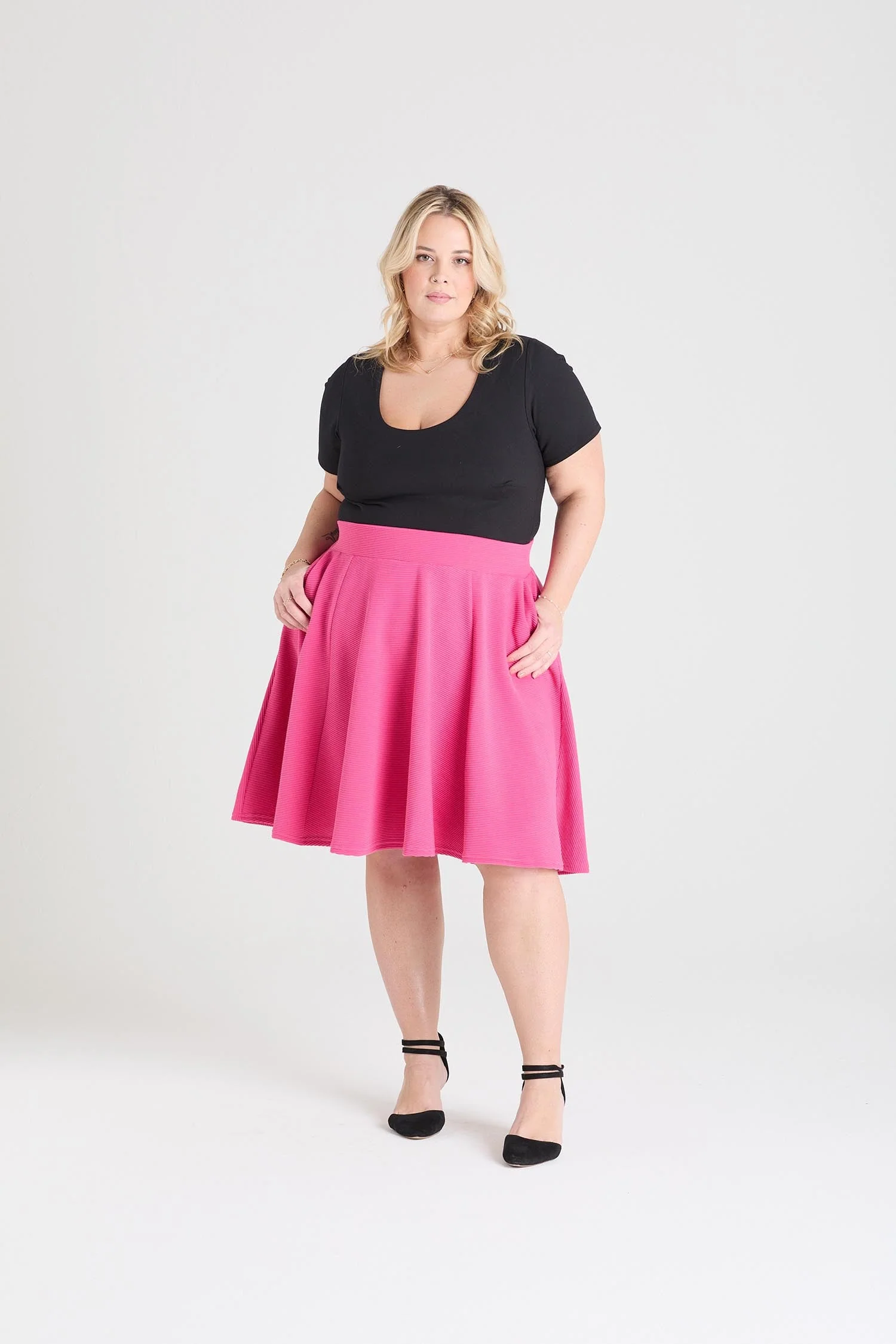 Ottoman Flare Skirt - Barbara - Zenithce