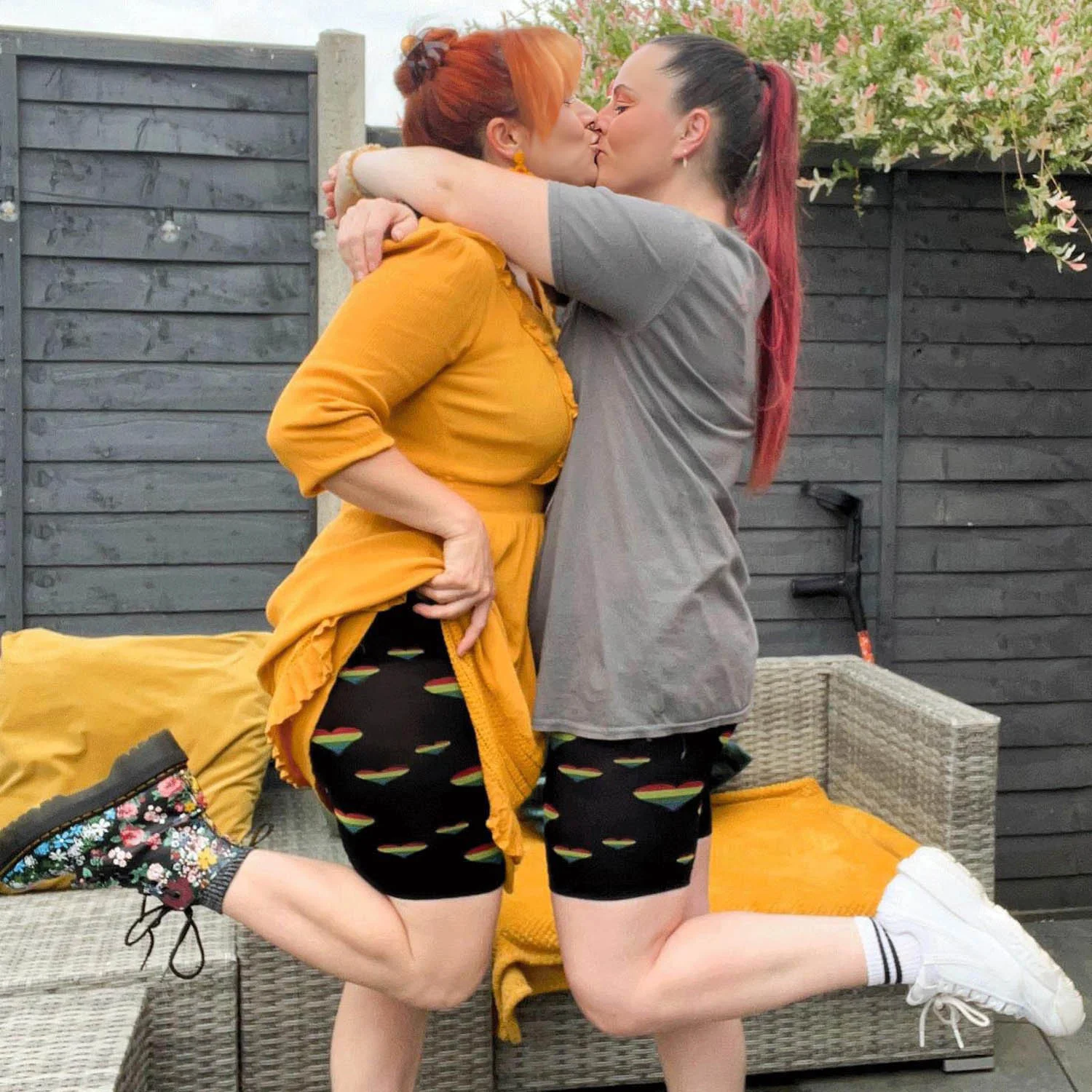 Stay Cool Chub Rub Shorts - Pride Love Is Love - Zenithce