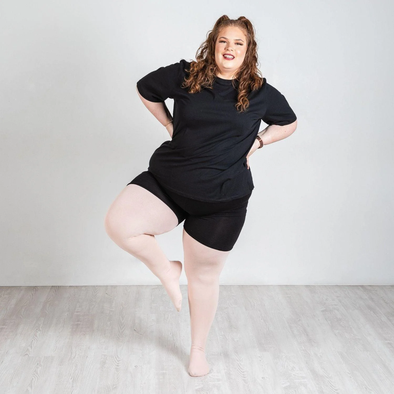 Convertible Dance Tights - Pink - Zenithce