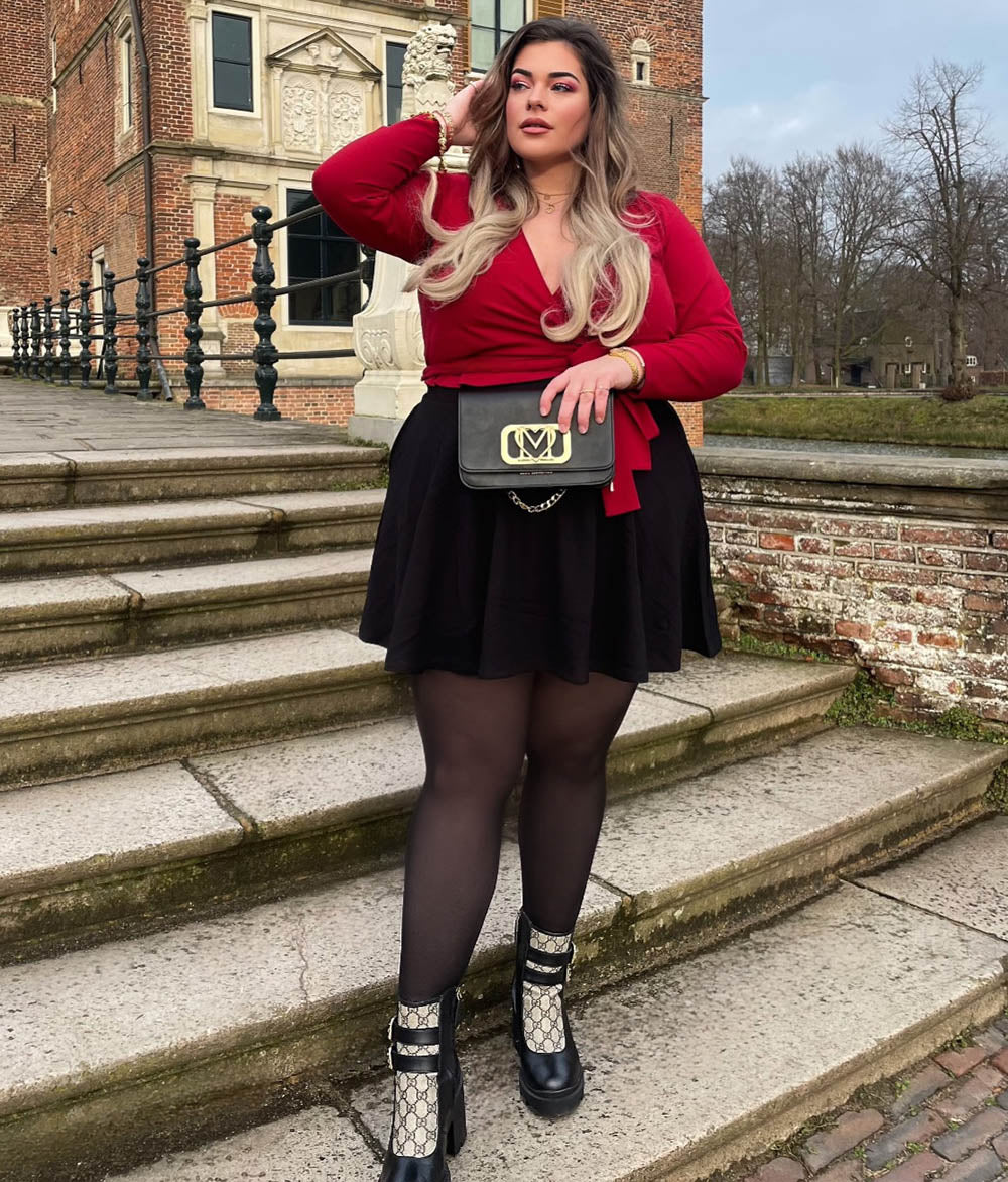 Mini-Flare Skirt - Black (V2) - Zenithce