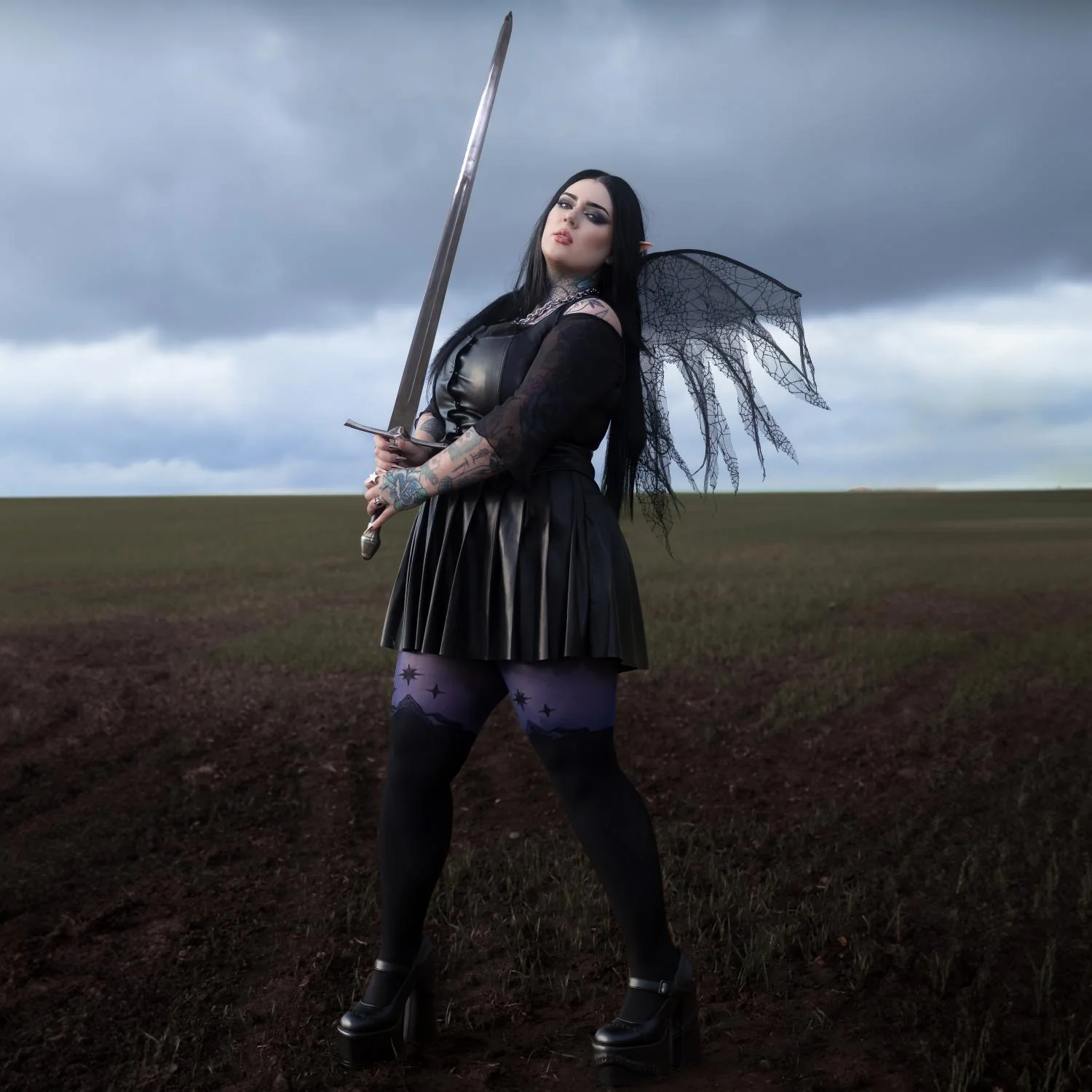 ACOTAR Tights - Bow Before No One - Zenithce