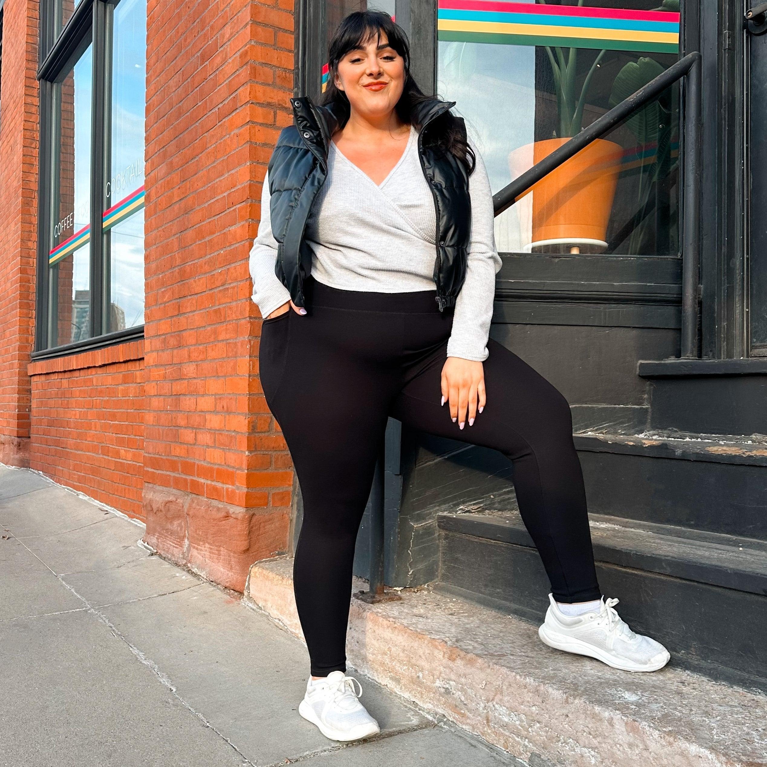 Squat Proof Leggings (Long) - Black (V2) - 3 Pairs in Black - Zenithce