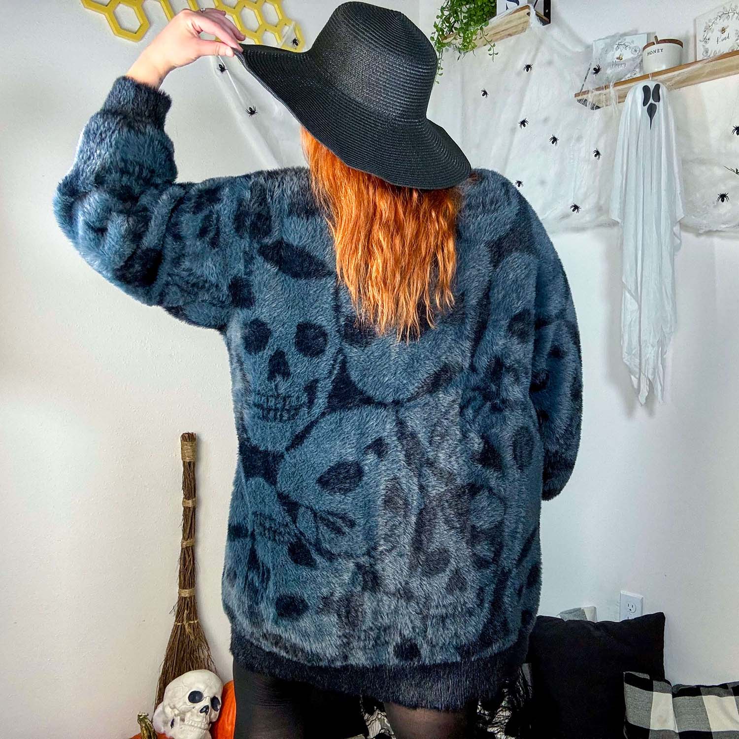 Catacomb Fluffy Cardigan - Zenithce
