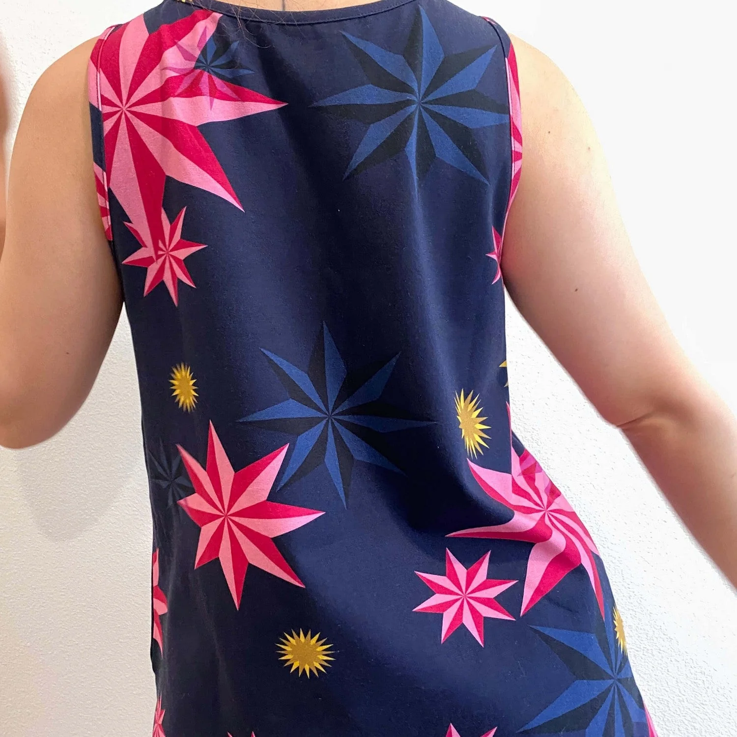 Organic Cotton PJ Vest - Stars - Zenithce