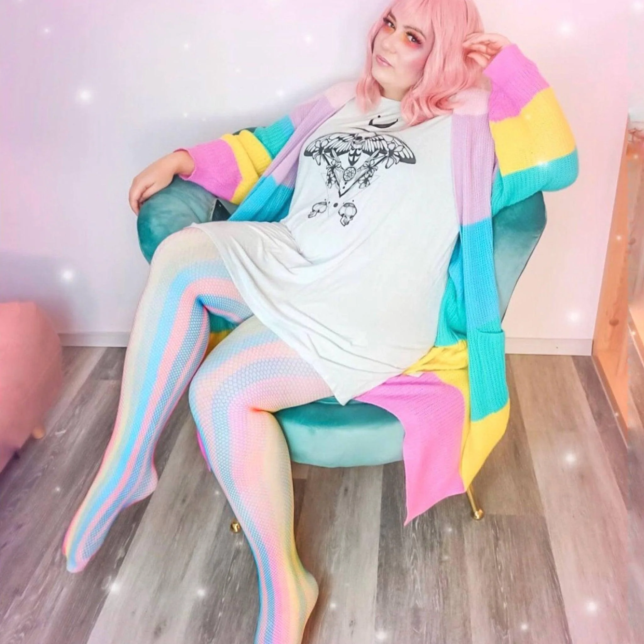 Fishnets - Rainbow - Zenithce