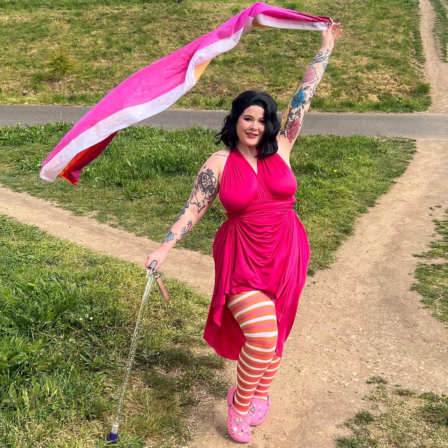 Pride Tights - Ruby - Zenithce