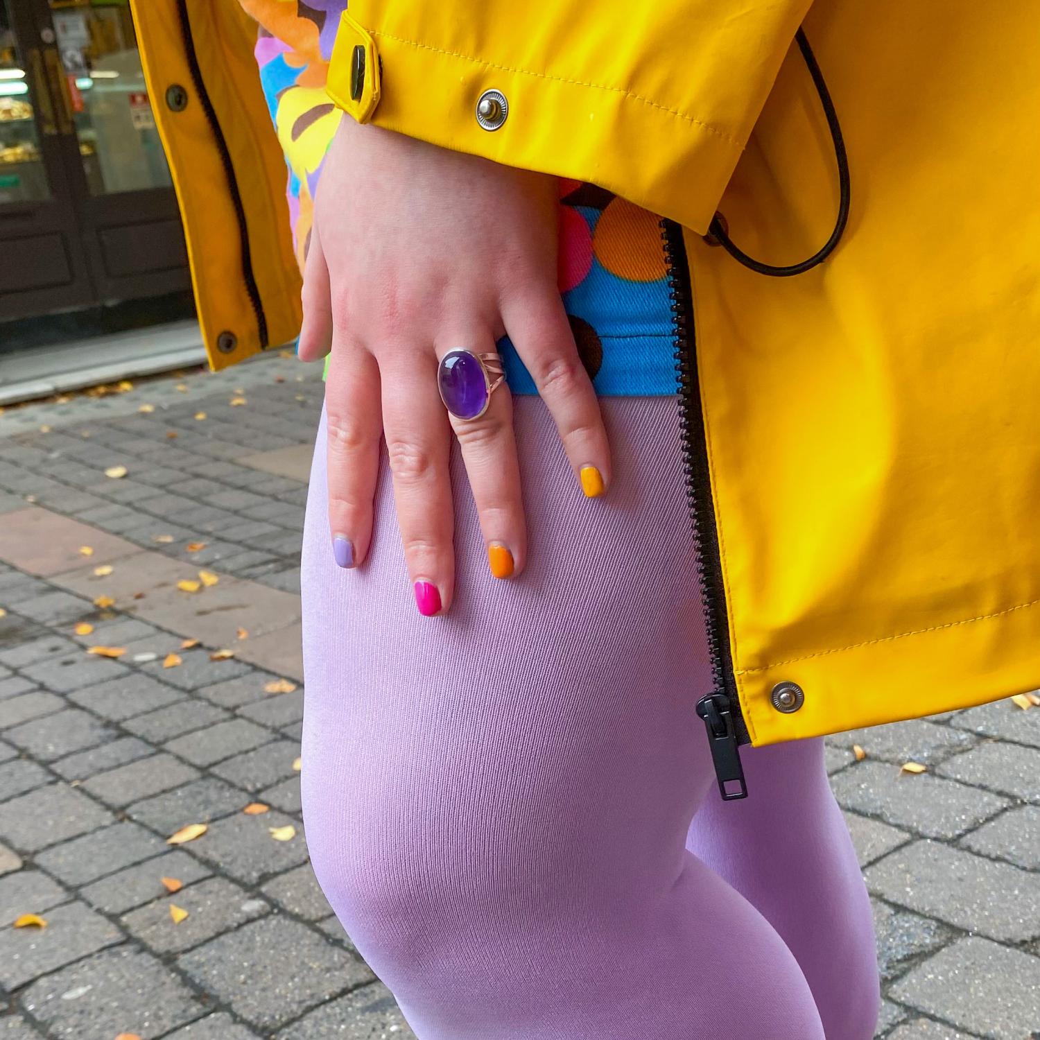 120 Denier Tights - Wisteria - Zenithce