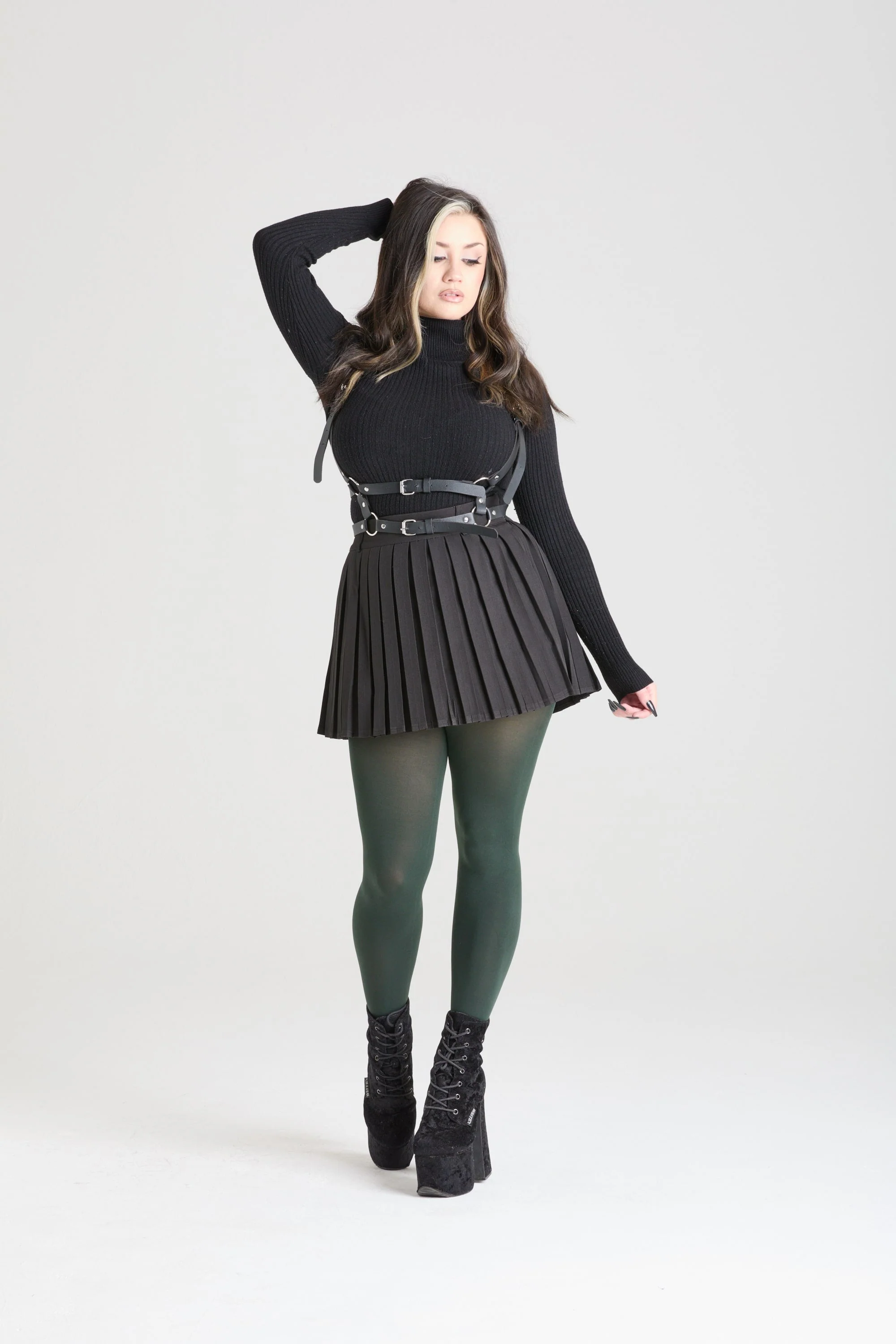 80 Denier Tights - Crocodile - Zenithce