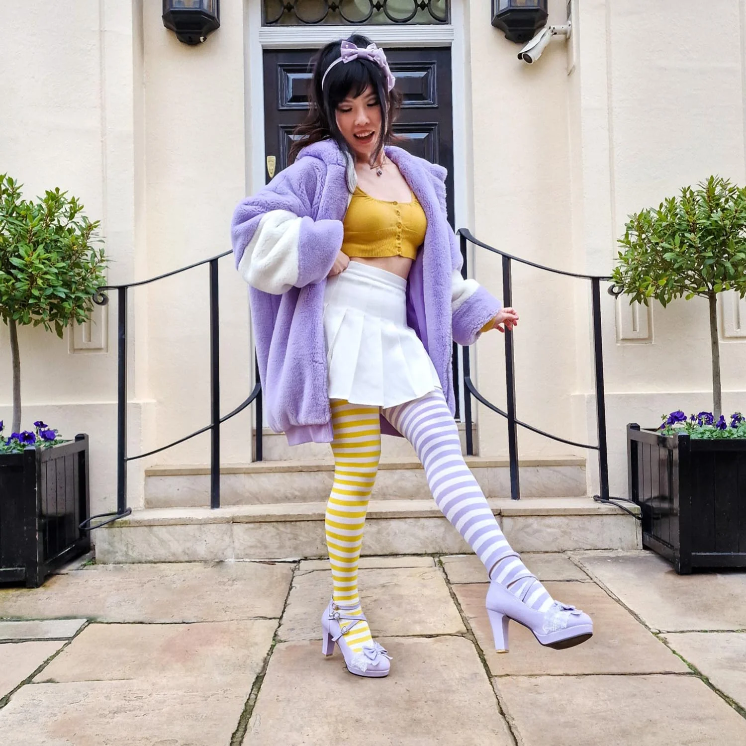 Duo Tights - Mellow Yellow - Zenithce