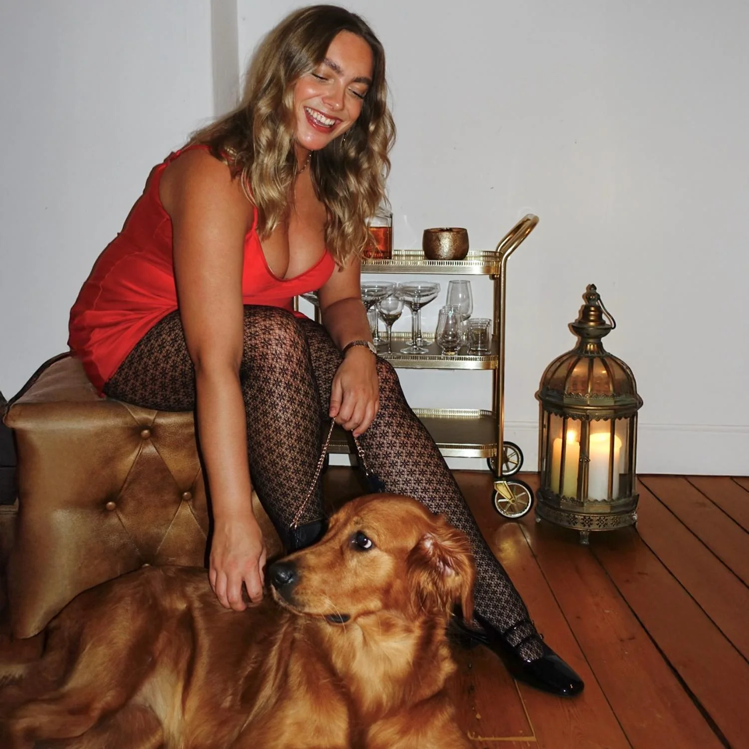 Christmas Fishnets - Winter Lace - Zenithce