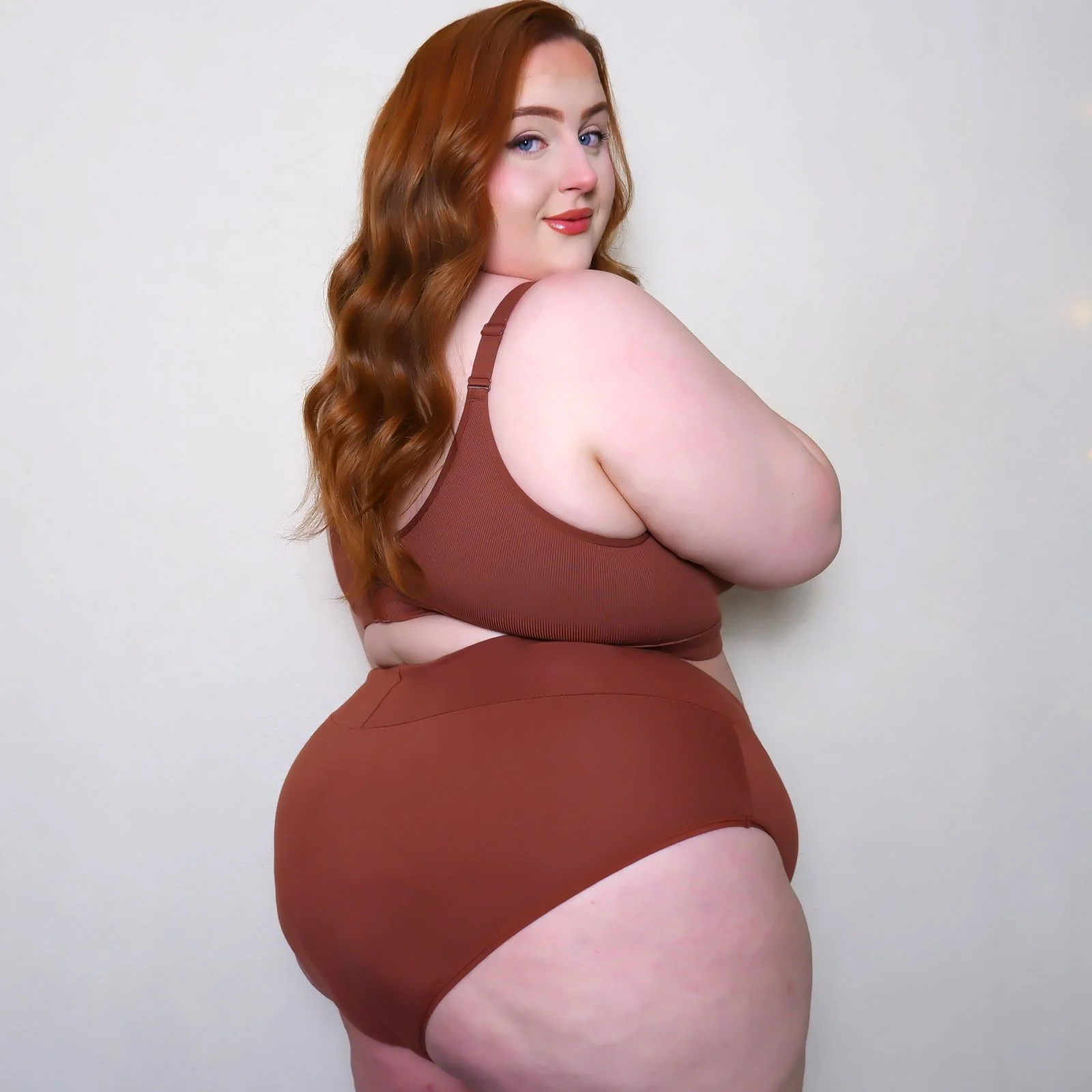 Everyday Ribbed Bra - Root Beer - Zenithce