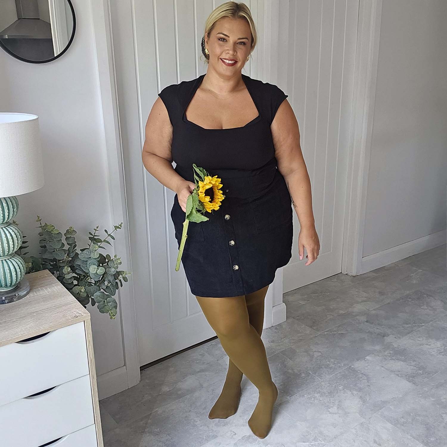 80 Denier Tights - Brown Sauce - Zenithce