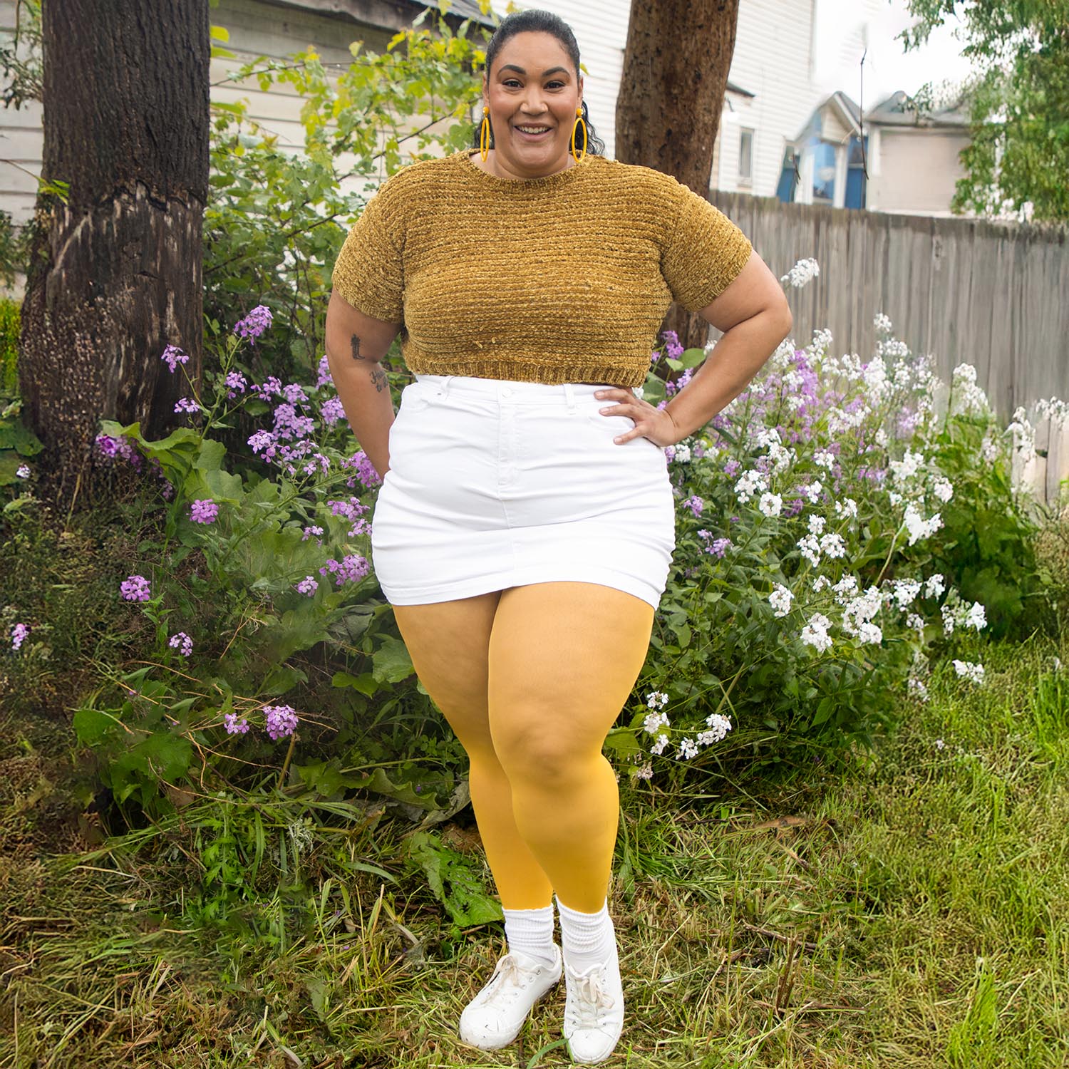 50 Denier Tights - Mimosa - Zenithce