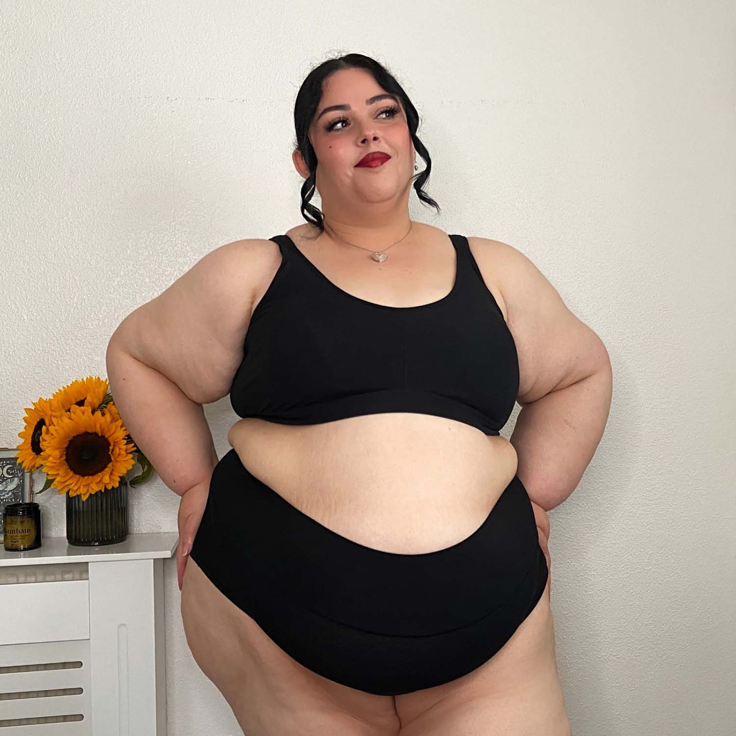 Full Brief Knickers - 3 Pairs in Black - Zenithce