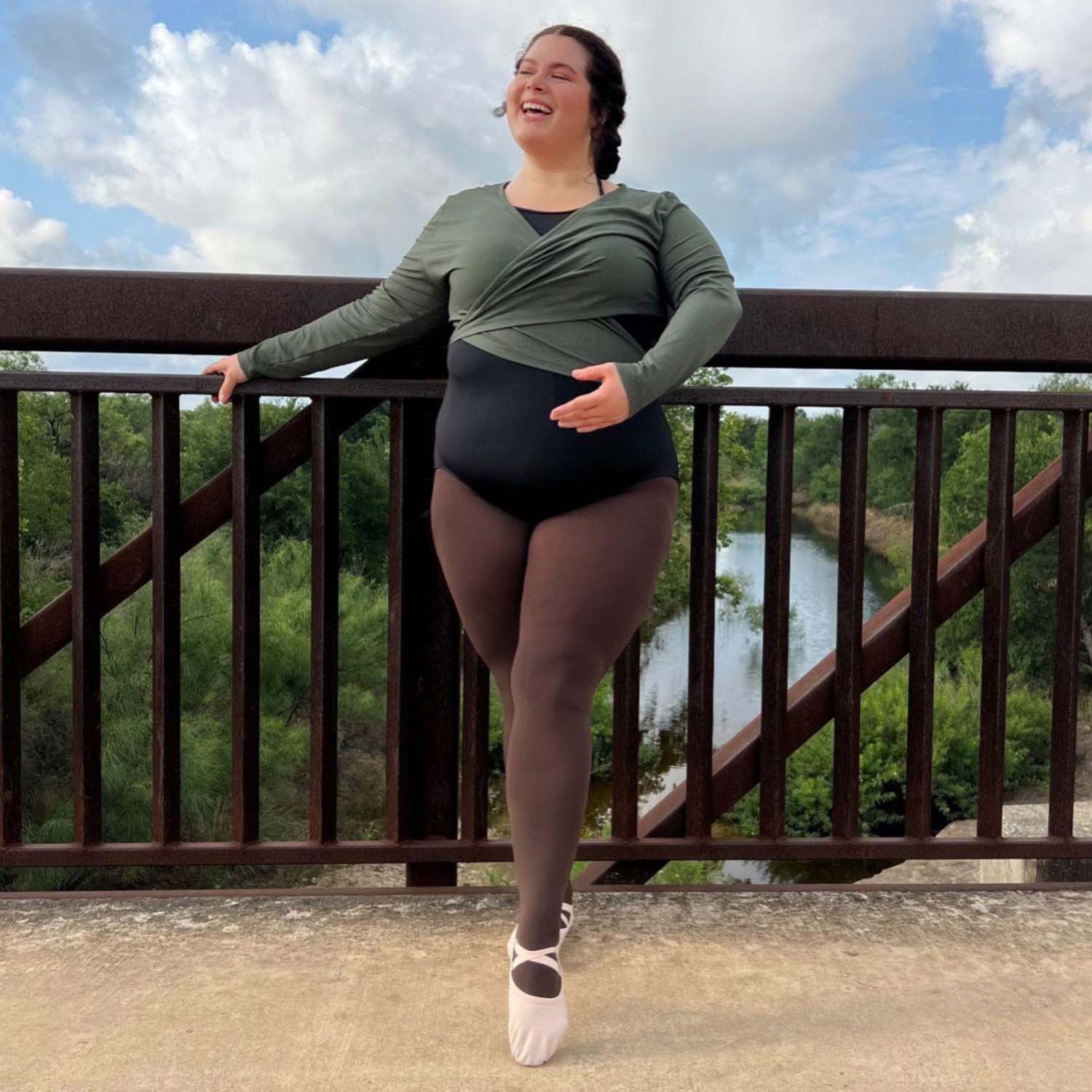 Convertible Dance Tights - Hot Chocolate - Zenithce