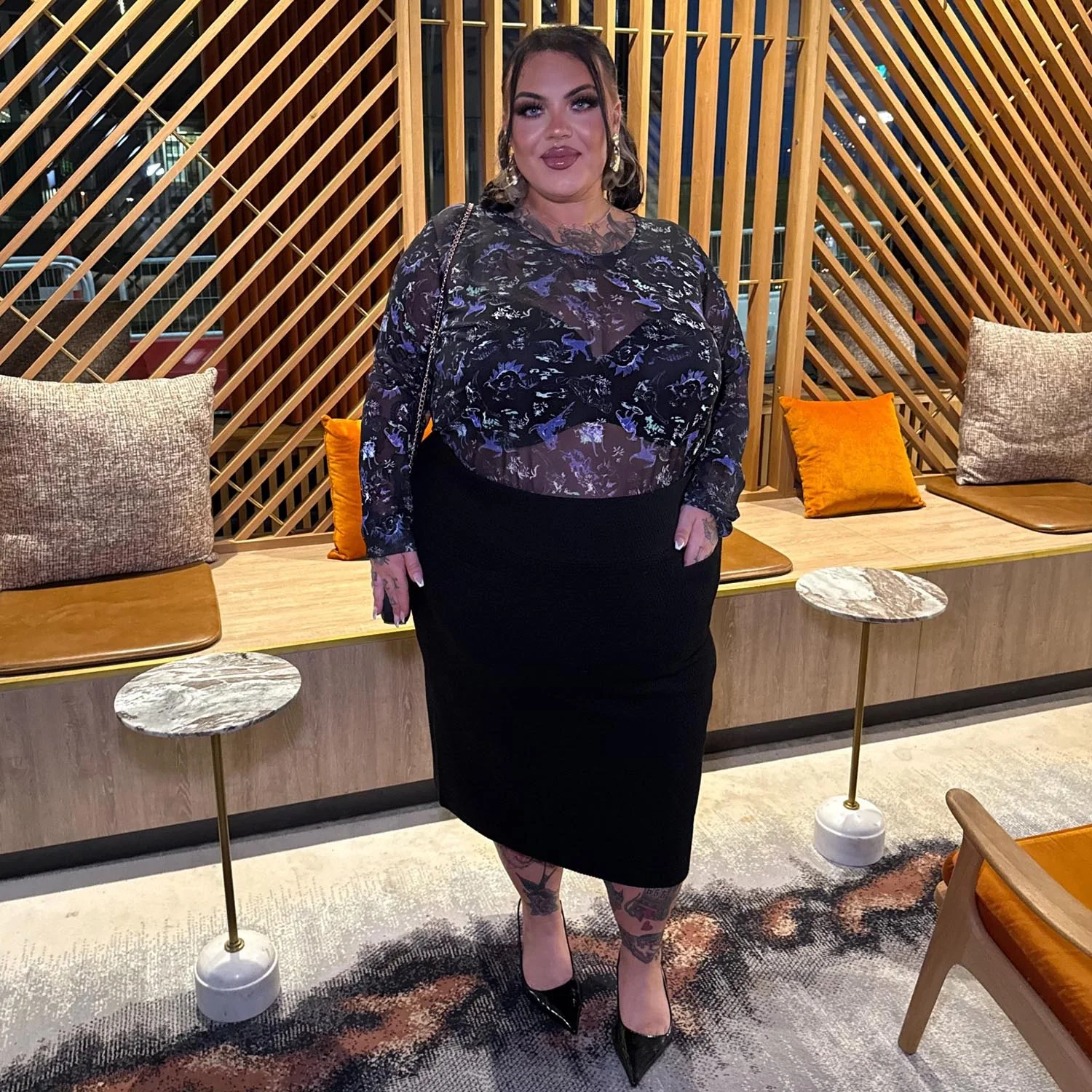 Pencil Skirt - Archean - Zenithce