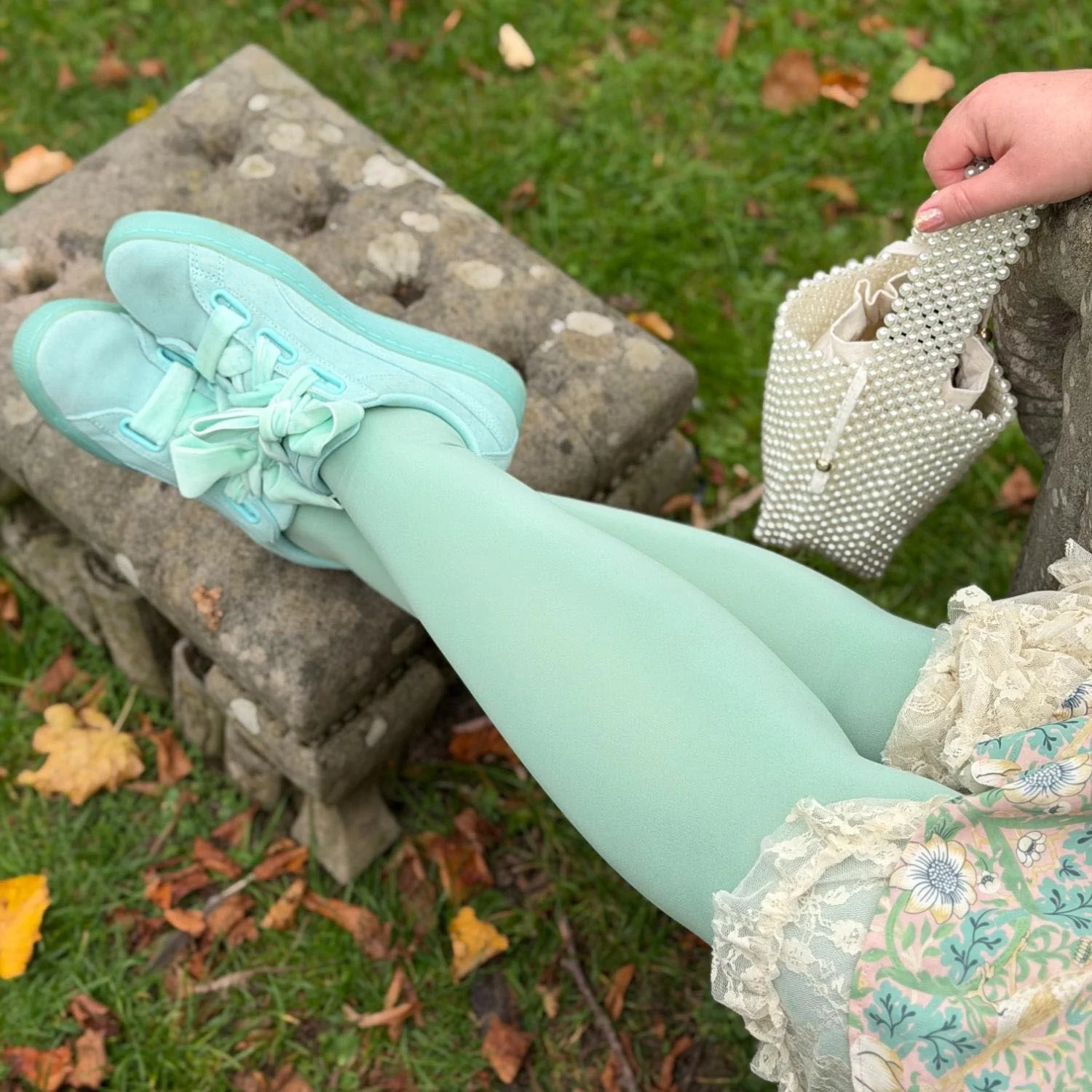 120 Denier Tights - Chalcedony - Zenithce