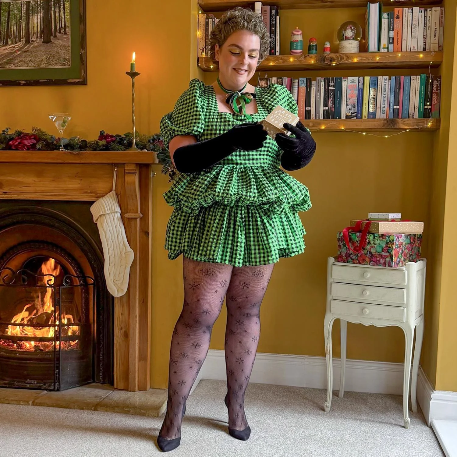 Christmas Fishnets - Ice Queen - Zenithce