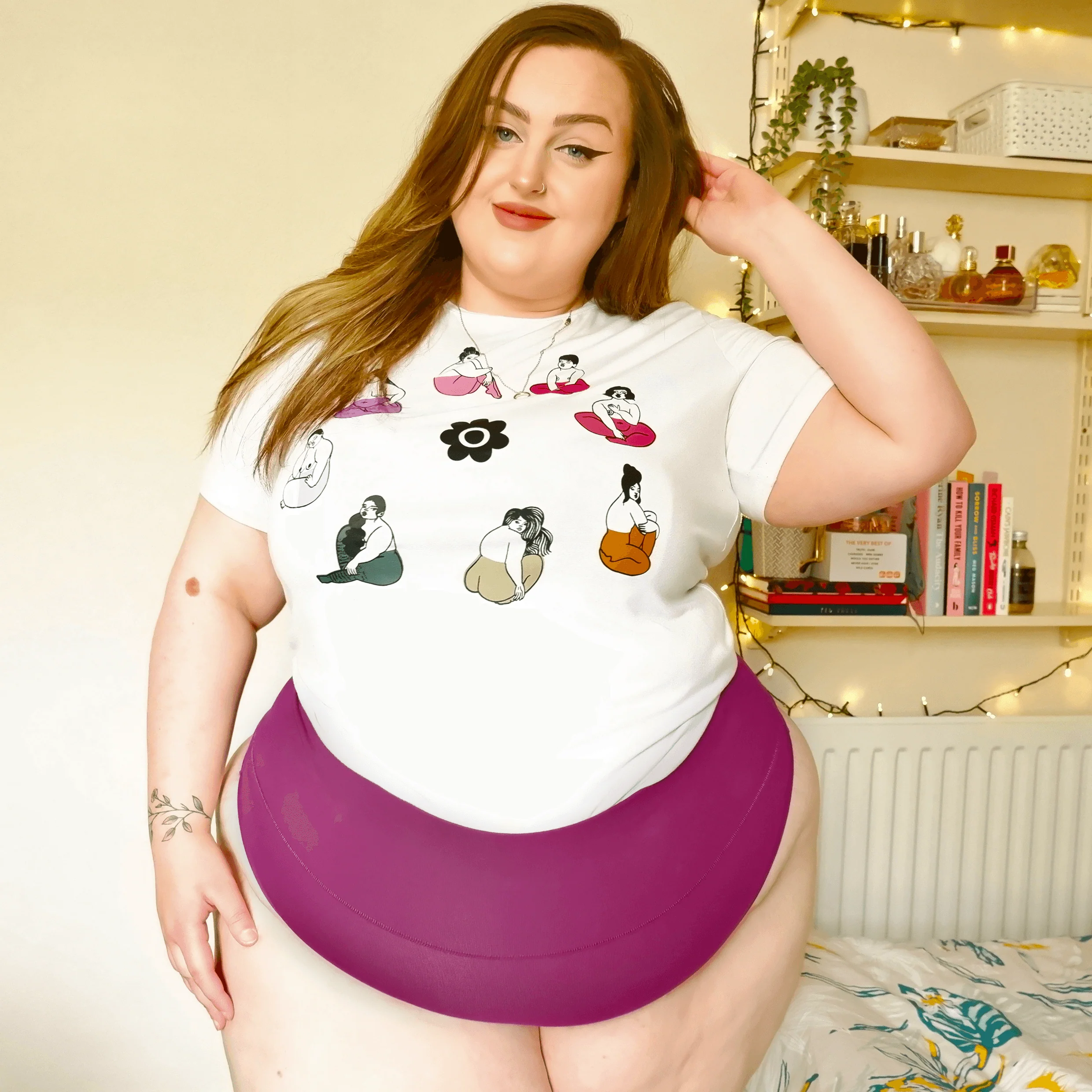 Organic Cotton Thong - Figgy Pudding - Zenithce