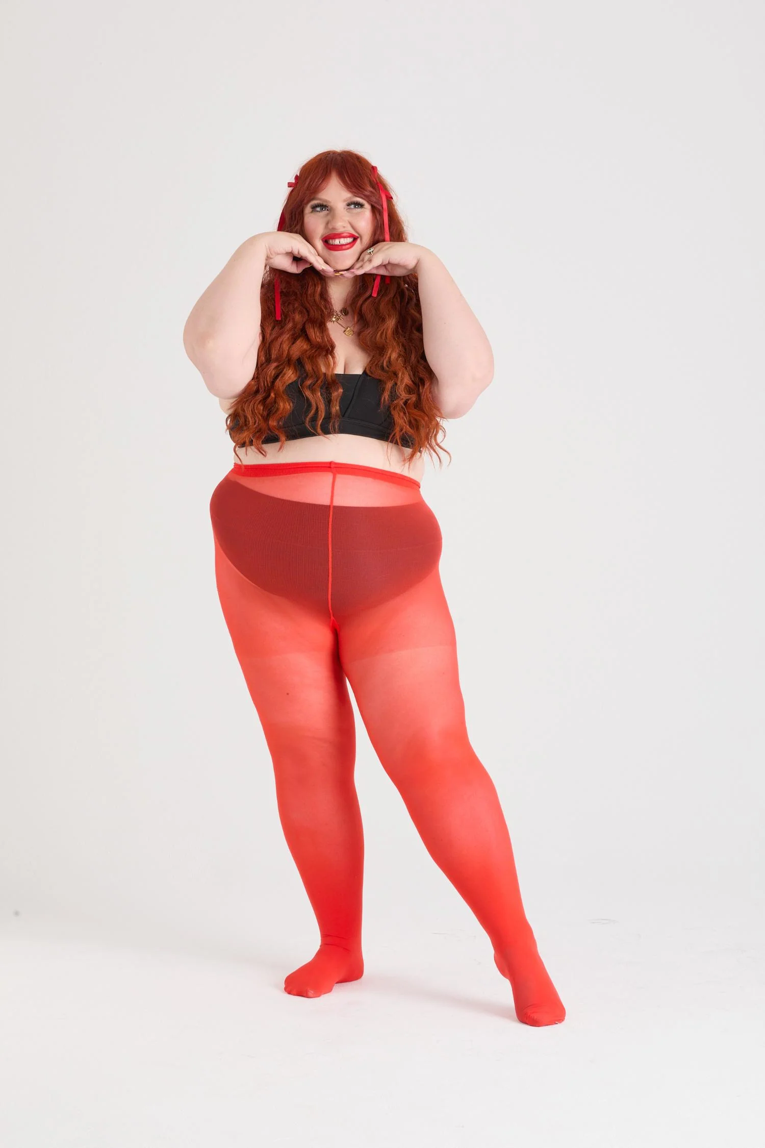 50 Denier Tights - Sangria - Zenithce