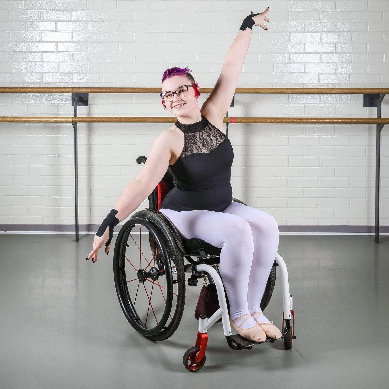 Convertible Dance Tights - White - Zenithce