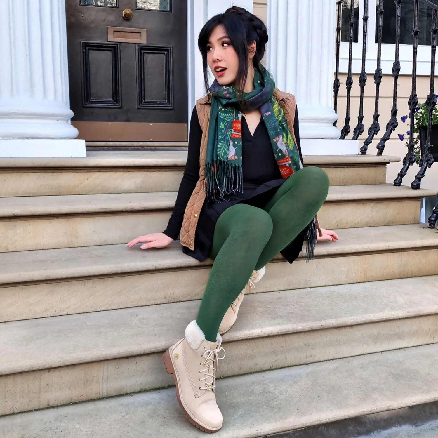 Bamboo Tights - Petit Pois - Zenithce