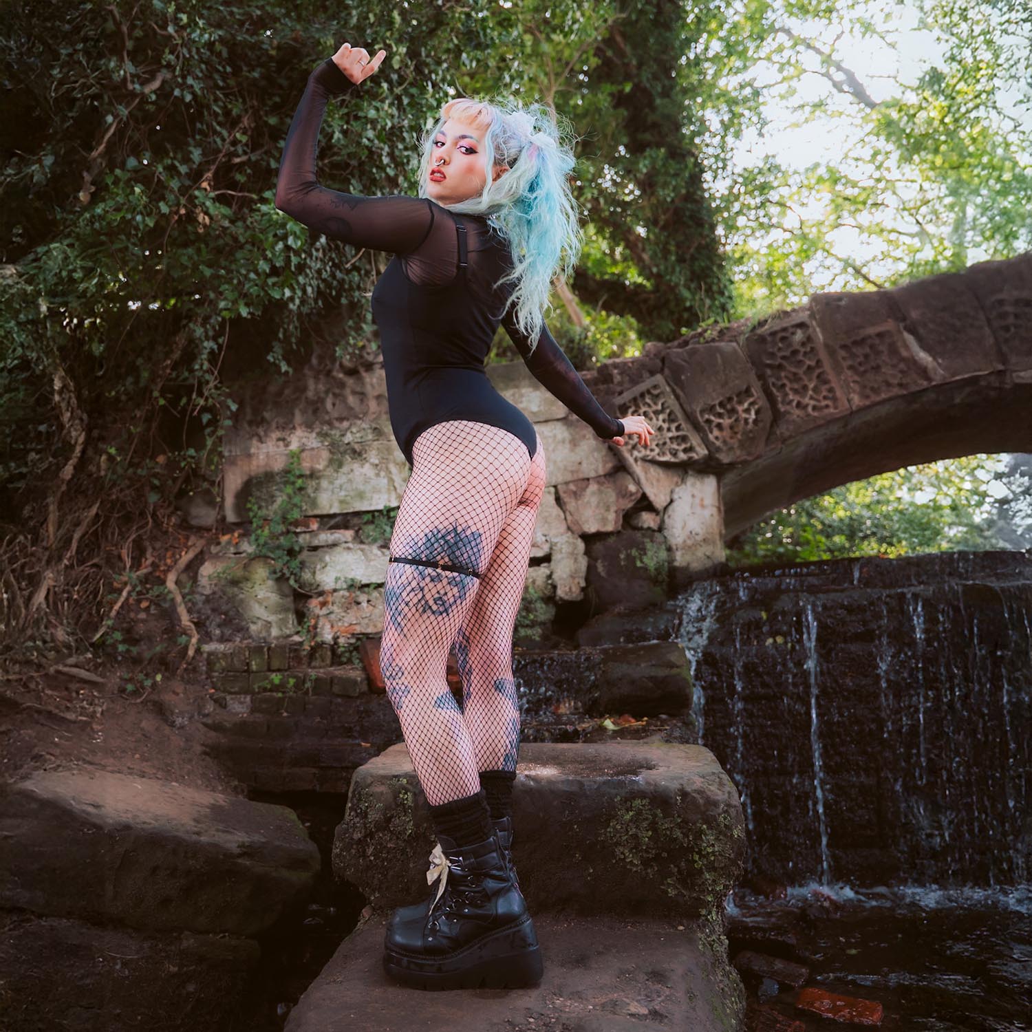 Strappy Cotton Bodysuit - Zenithce