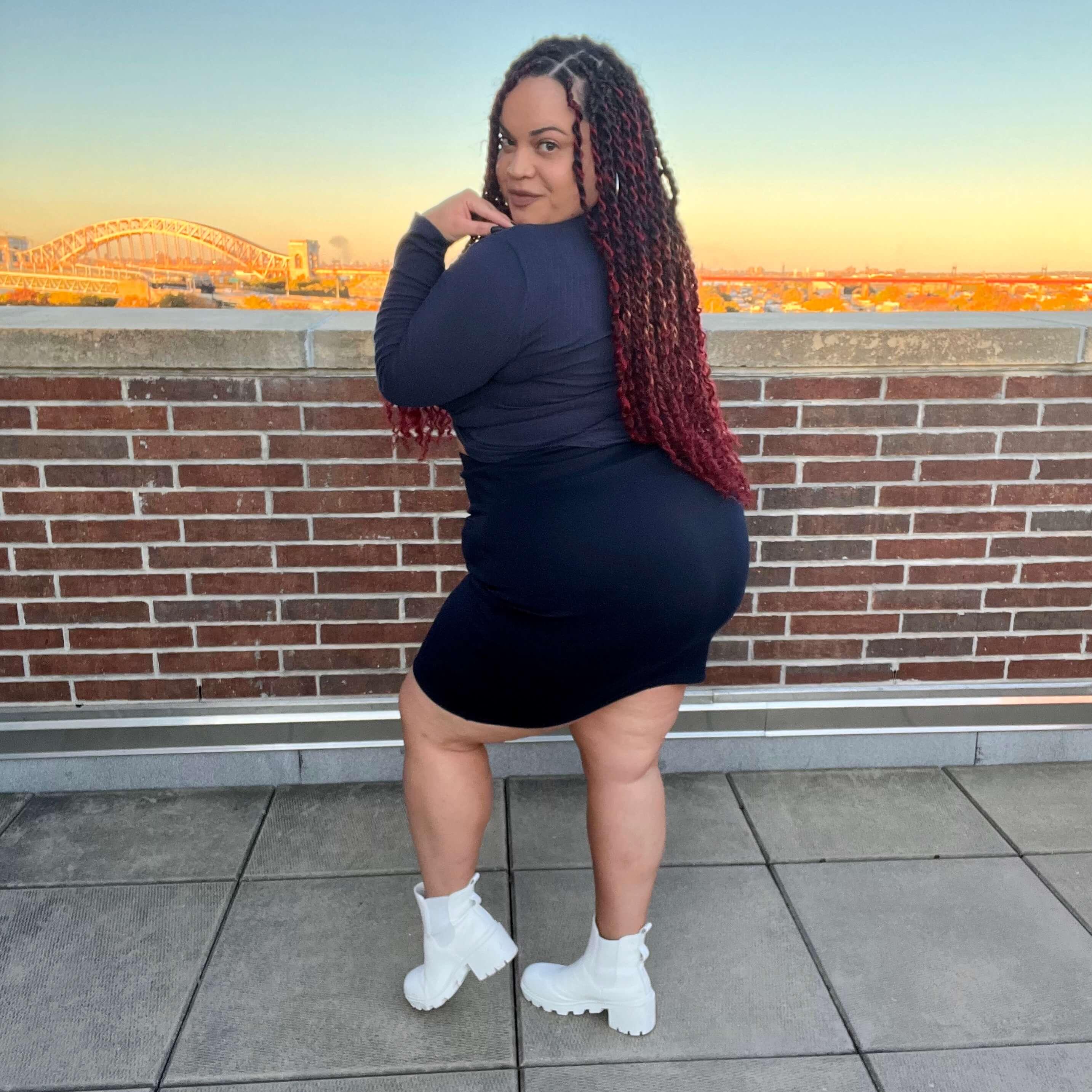 Mini Skirt - Navy - Zenithce