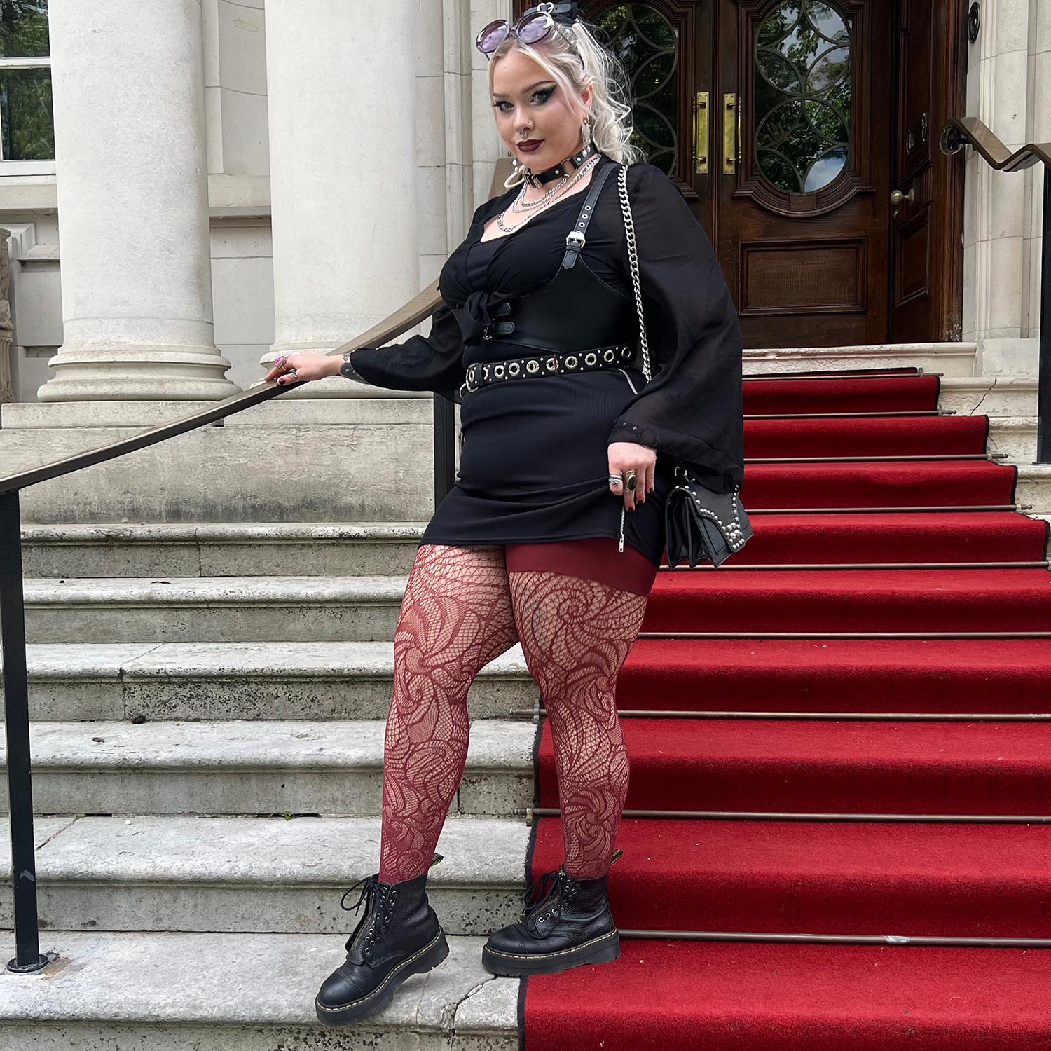 Thighs The Limit Fishnets - Timewarp - Roast - Zenithce
