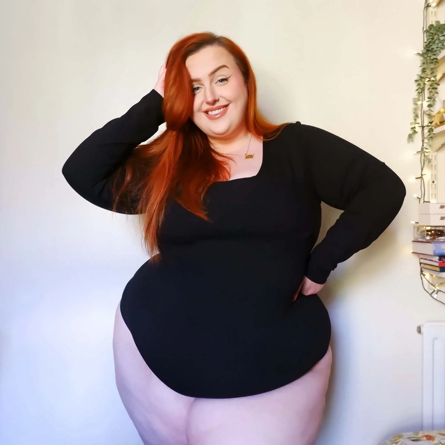 Long Sleeve Cotton Bodysuit - Zenithce