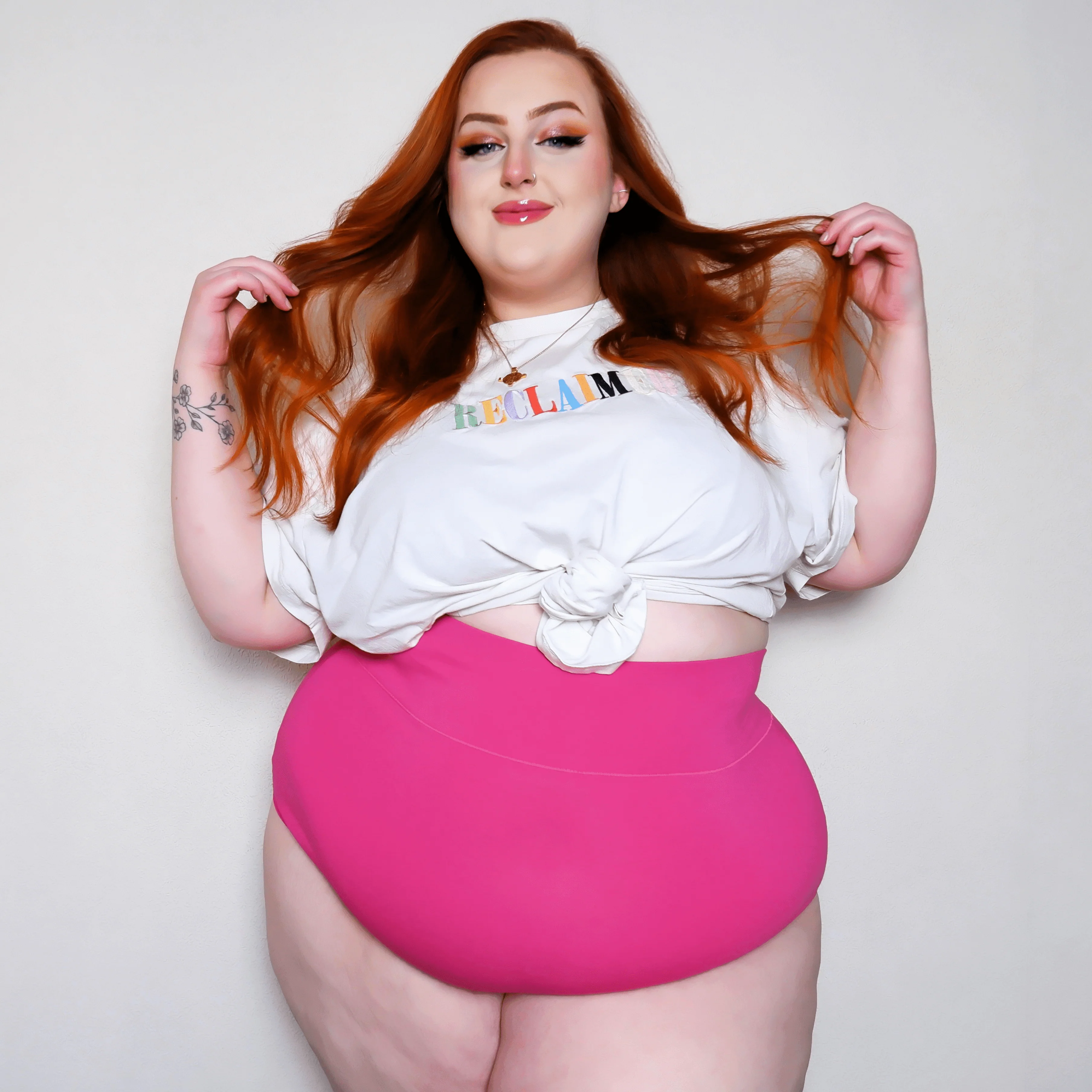 Organic Cotton Super High Waist Knickers - Barbara - Zenithce