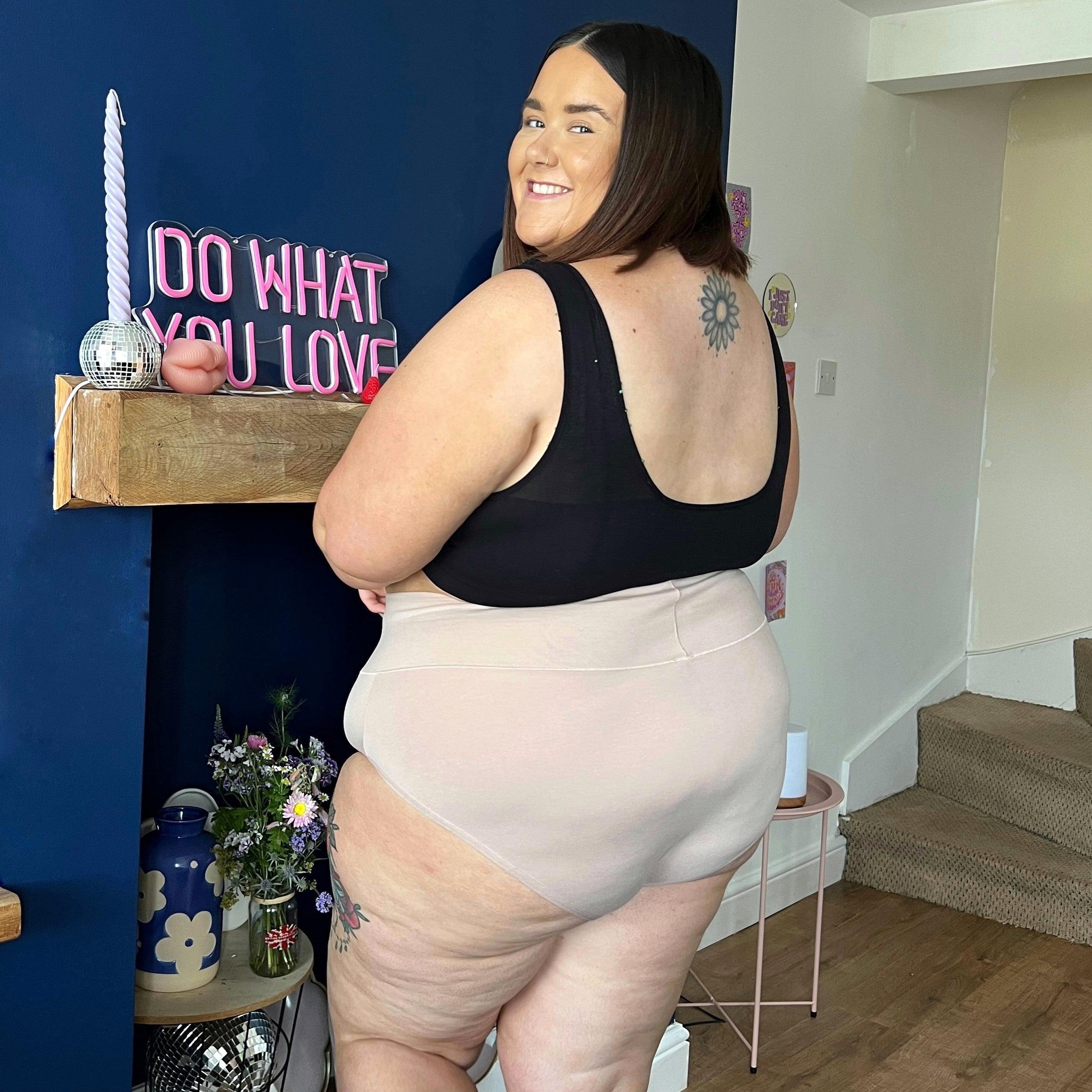 Organic Cotton Full Brief Knickers - Milk Bottle - Zenithce