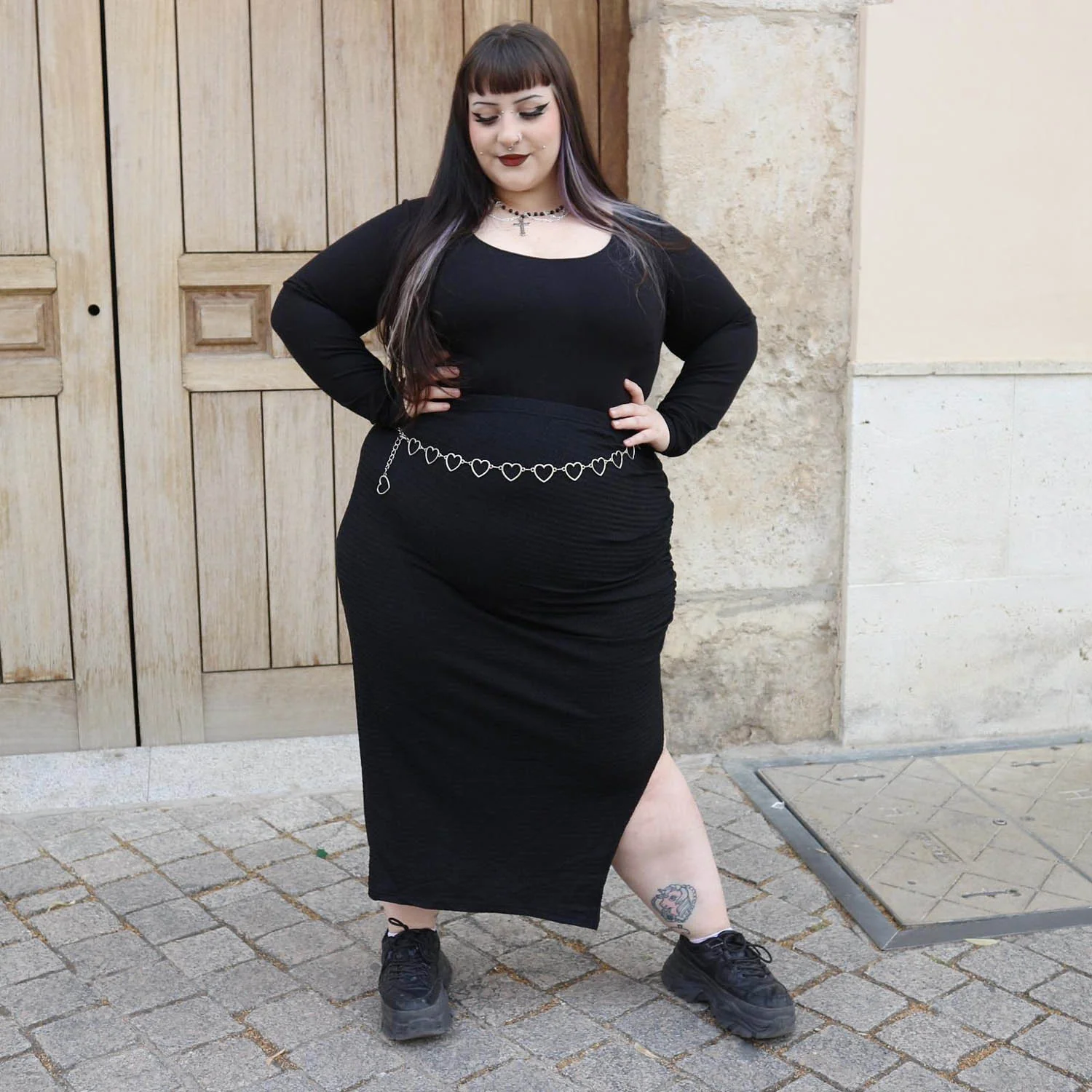 Long Sleeve Cotton Bodysuit - Zenithce