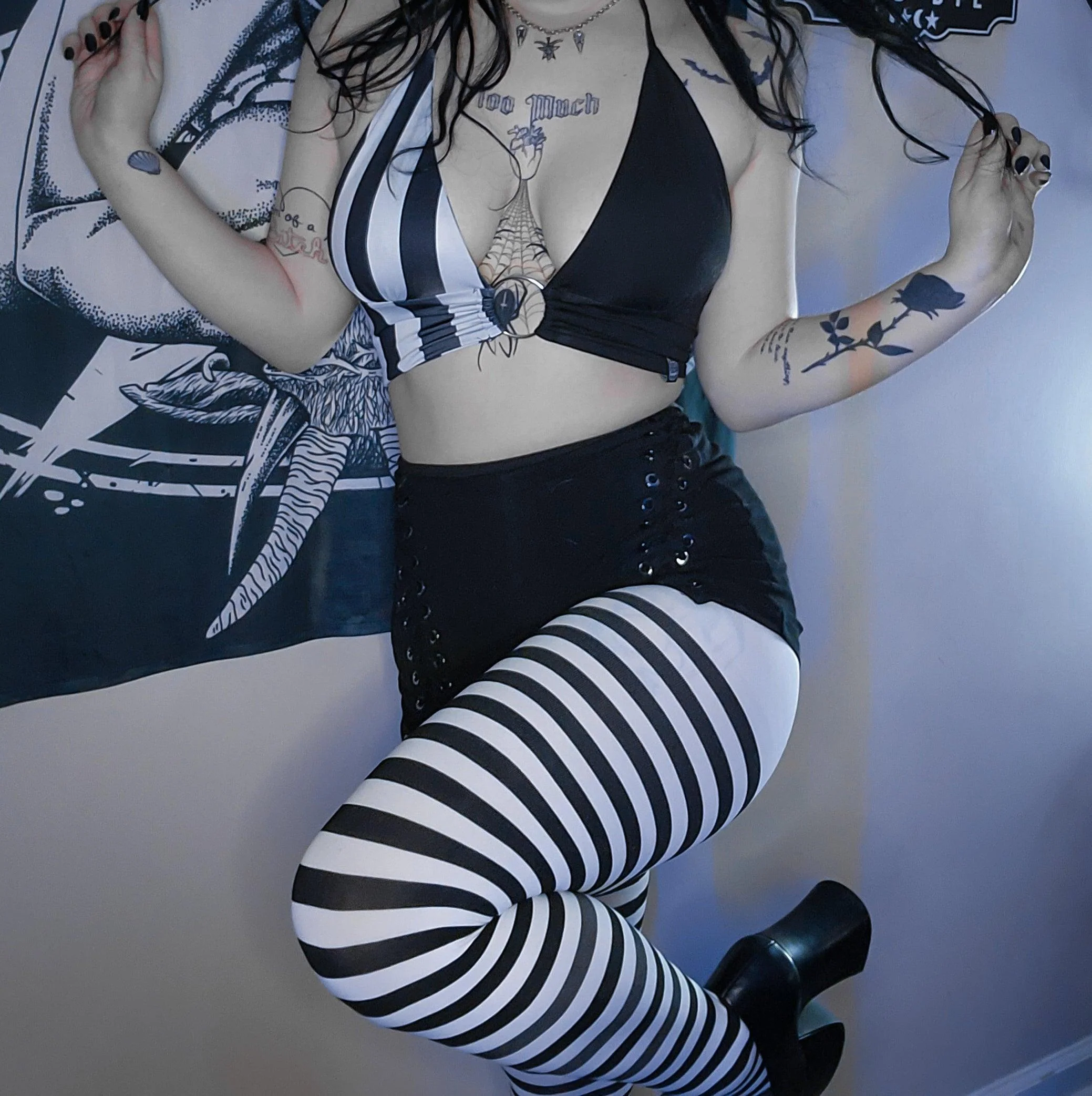 Striped Tights - Witch - Zenithce