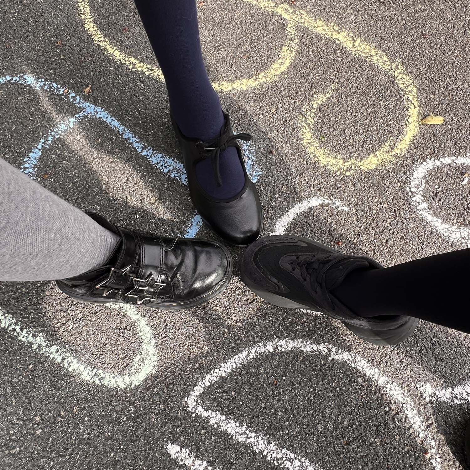 Kids Cotton Tights - Marl Grey - Zenithce