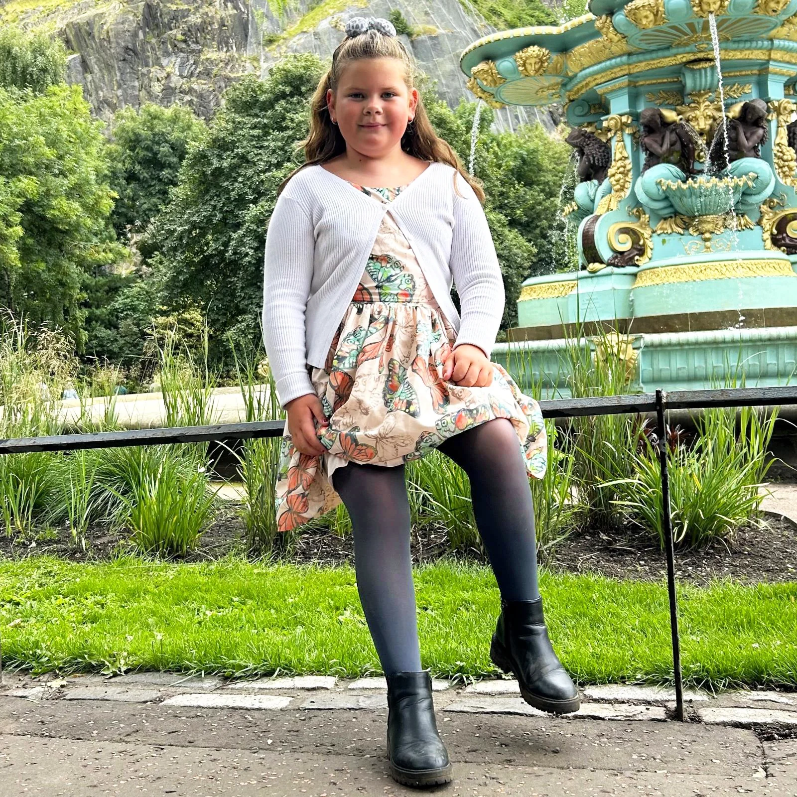 Kids Tights - Slate Grey - Zenithce