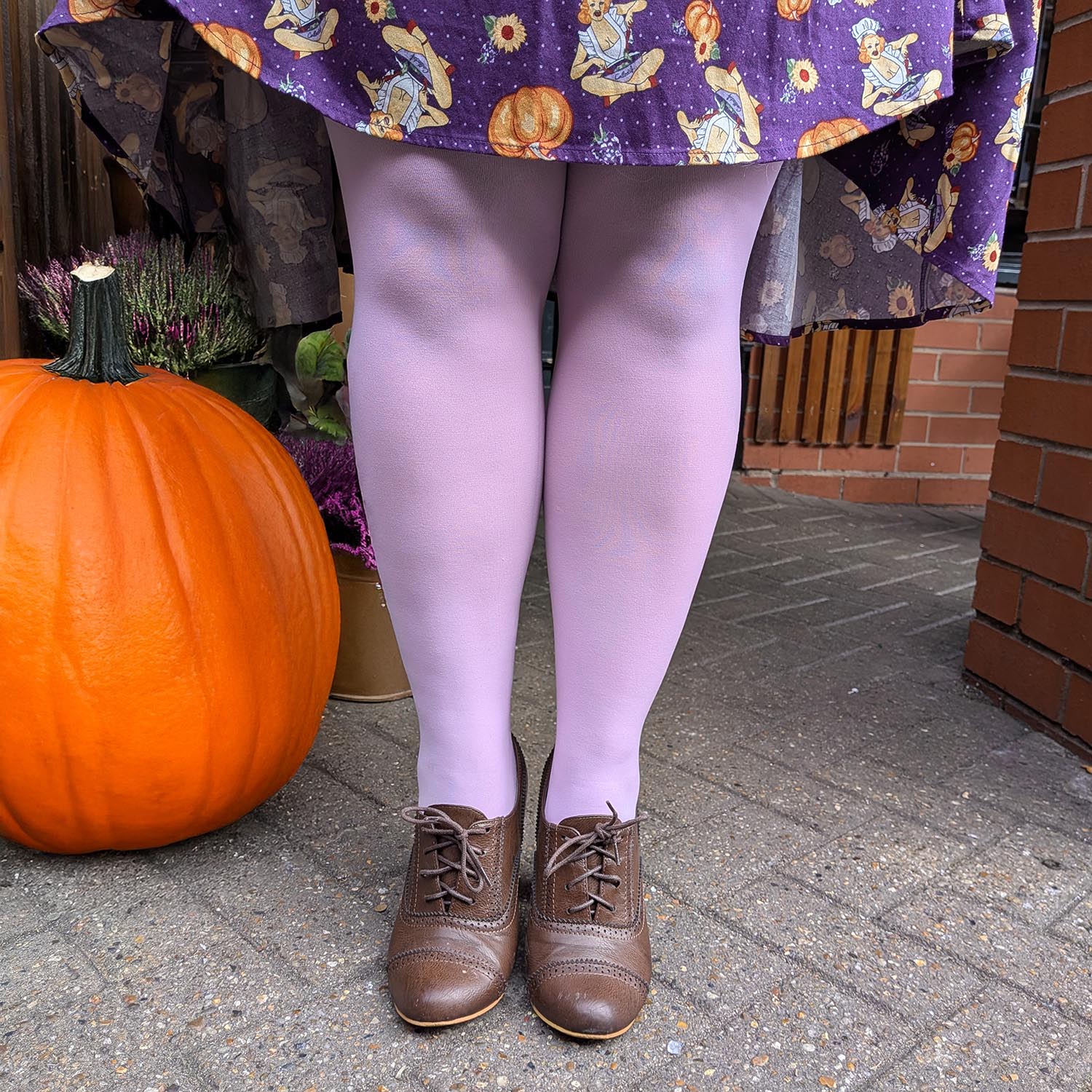 80 Denier Tights - Lavender - Zenithce