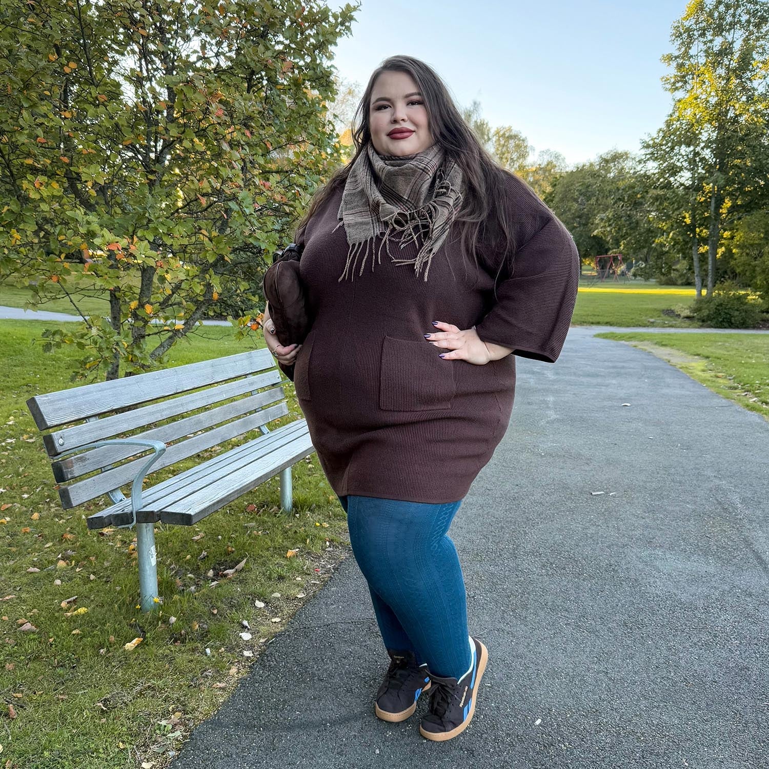 Grannies Cable Knit Wool Tights V2 - Bone China - Zenithce