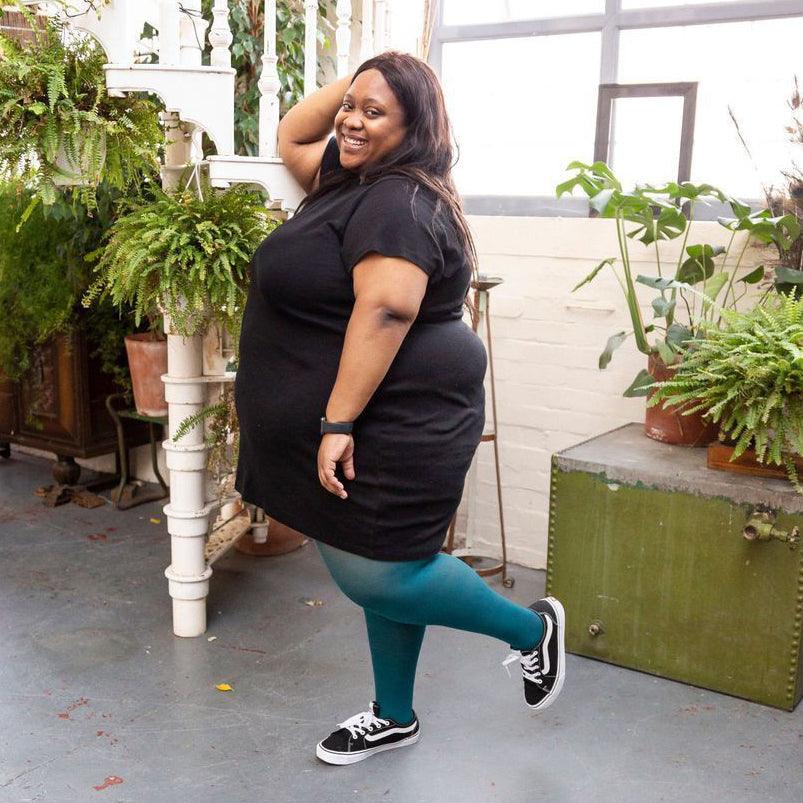 80 Denier Tights - Blueberry Muffin - Zenithce