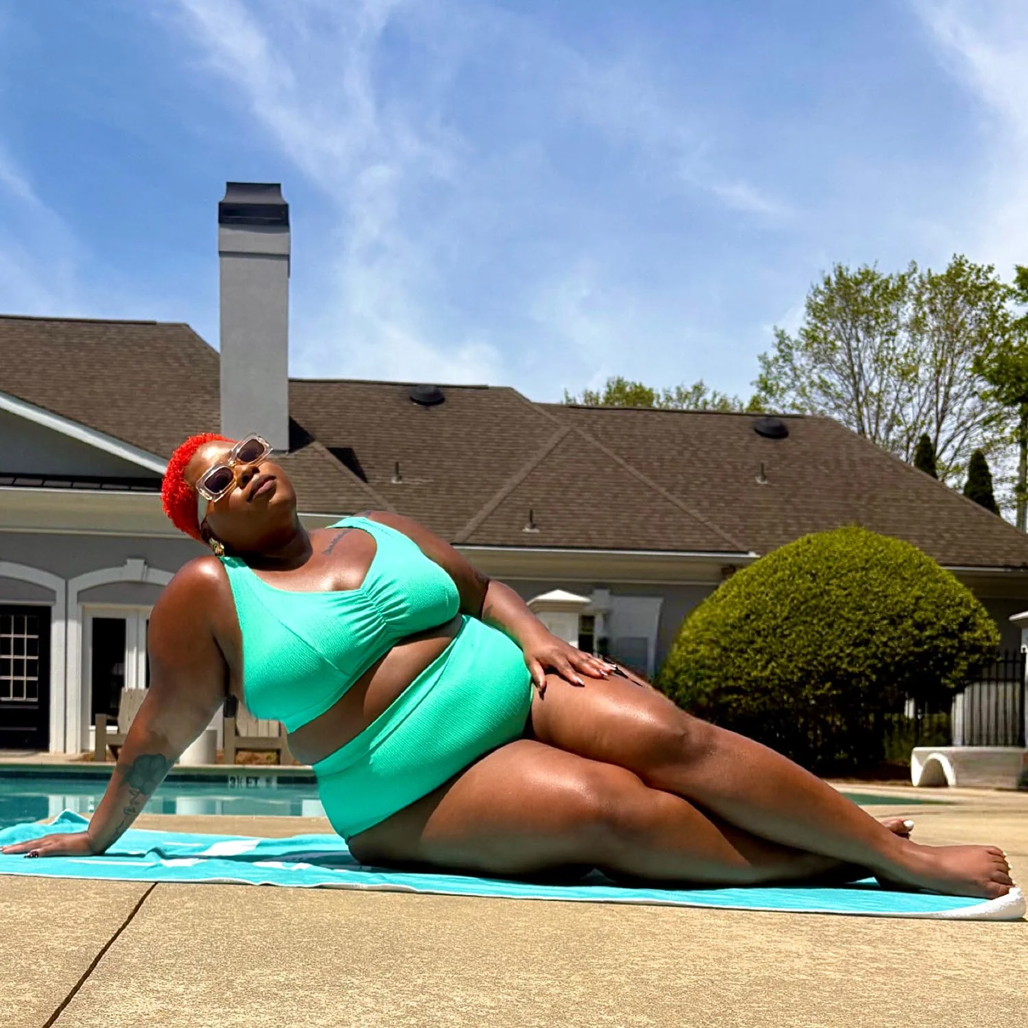 Tidelands Bikini Top - Mint - Zenithce