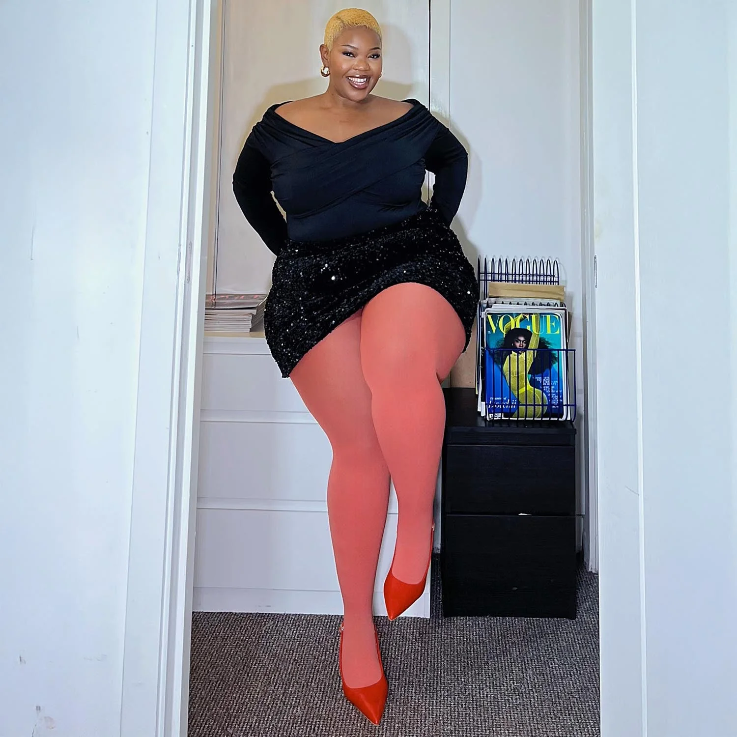 80 Denier Tights - Peach Party - Zenithce