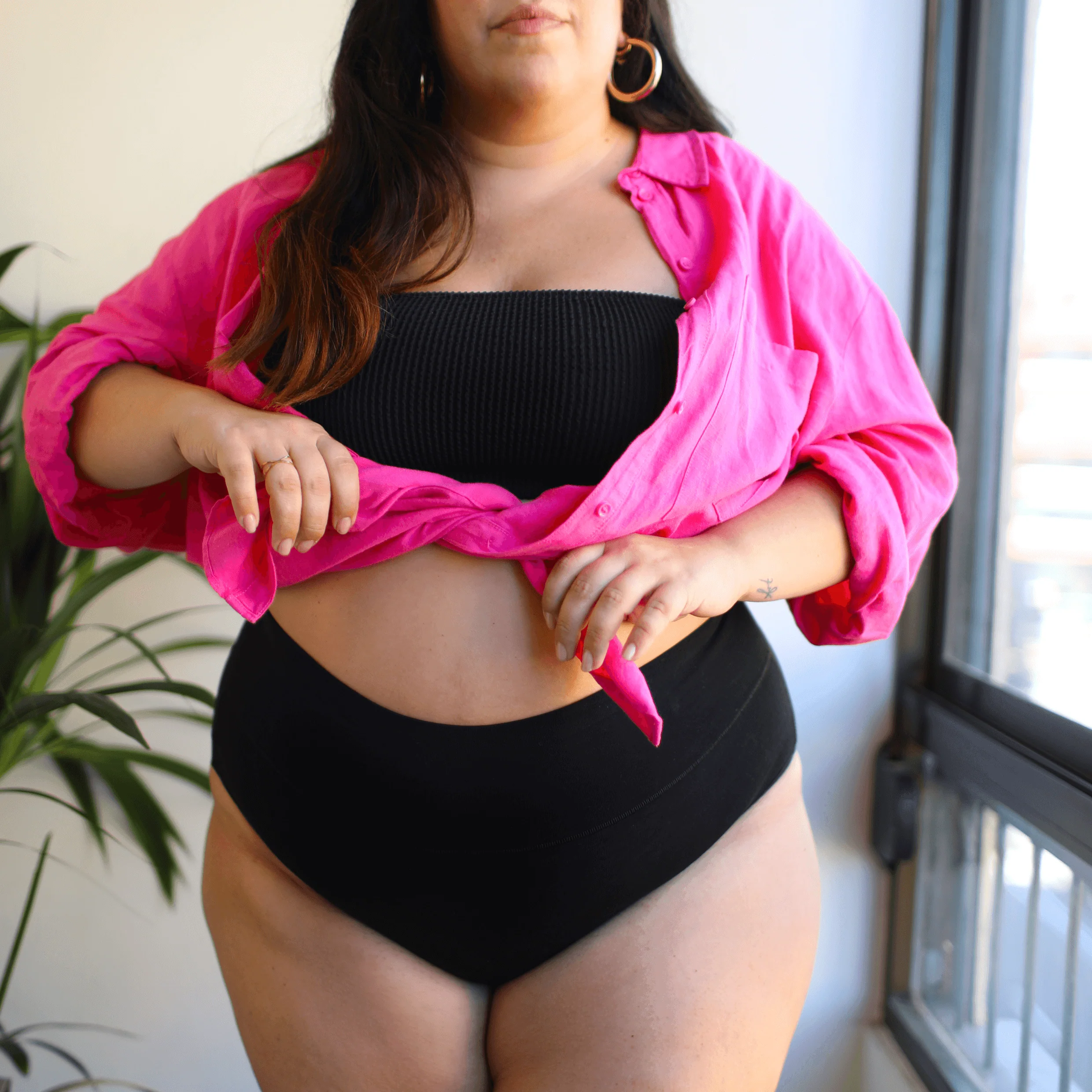 Full Brief Knickers - 3 Pairs in Black - Zenithce