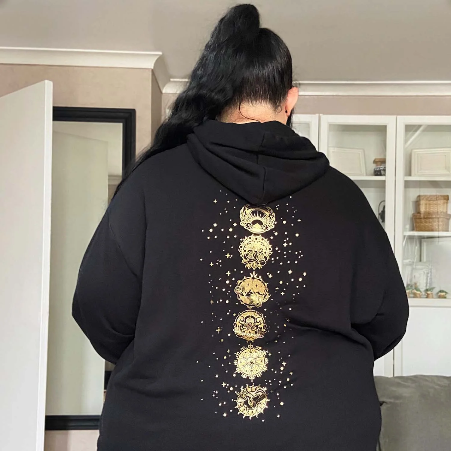 Organic Cotton ACOTAR Hoodie - 7 Courts - Zenithce