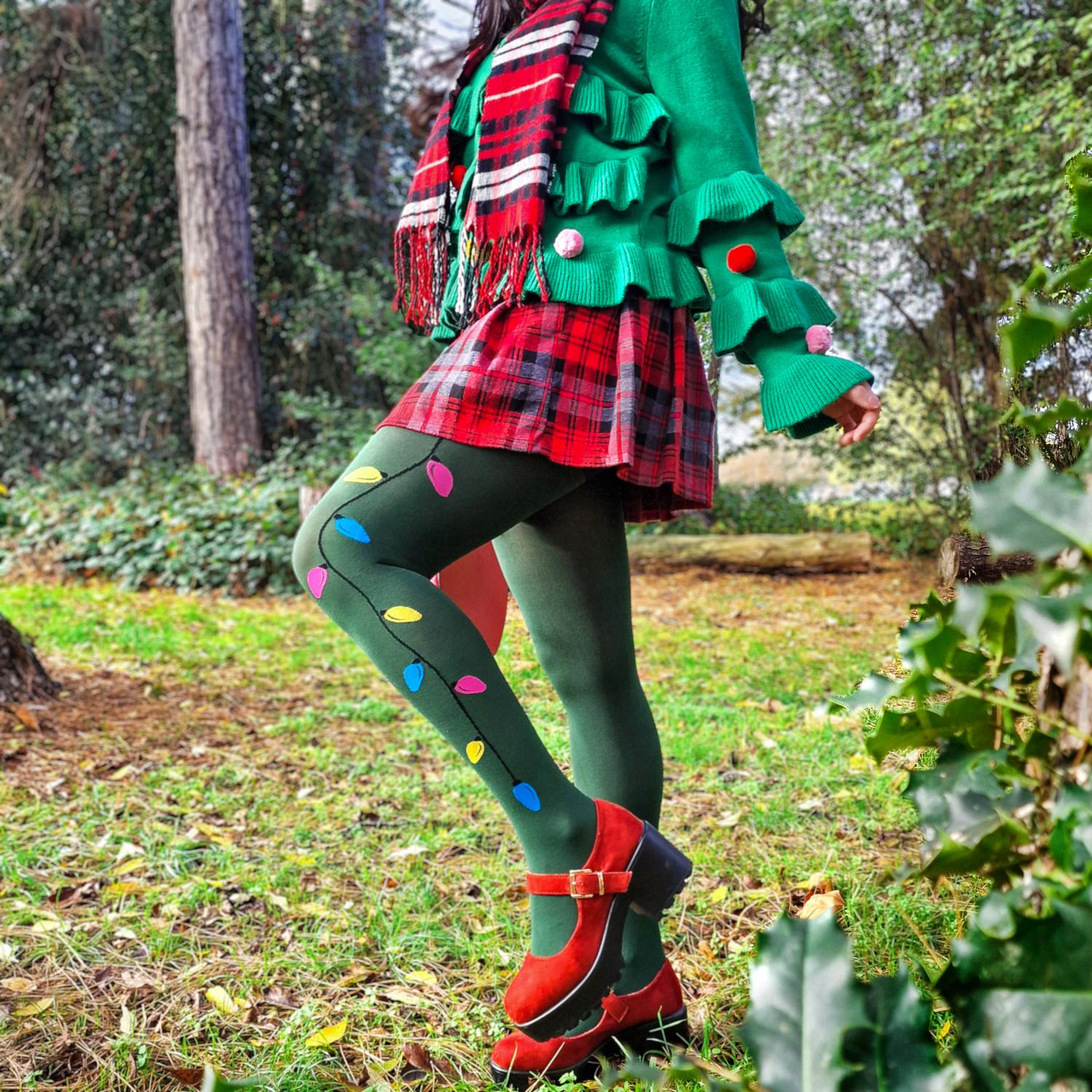 Christmas Tights - Fairy Lights - Zenithce