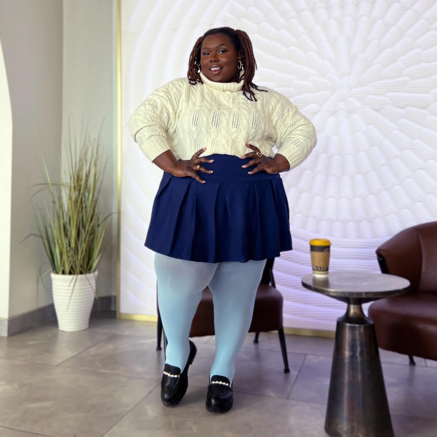 80 Denier Tights - Menthe Glacier - Zenithce